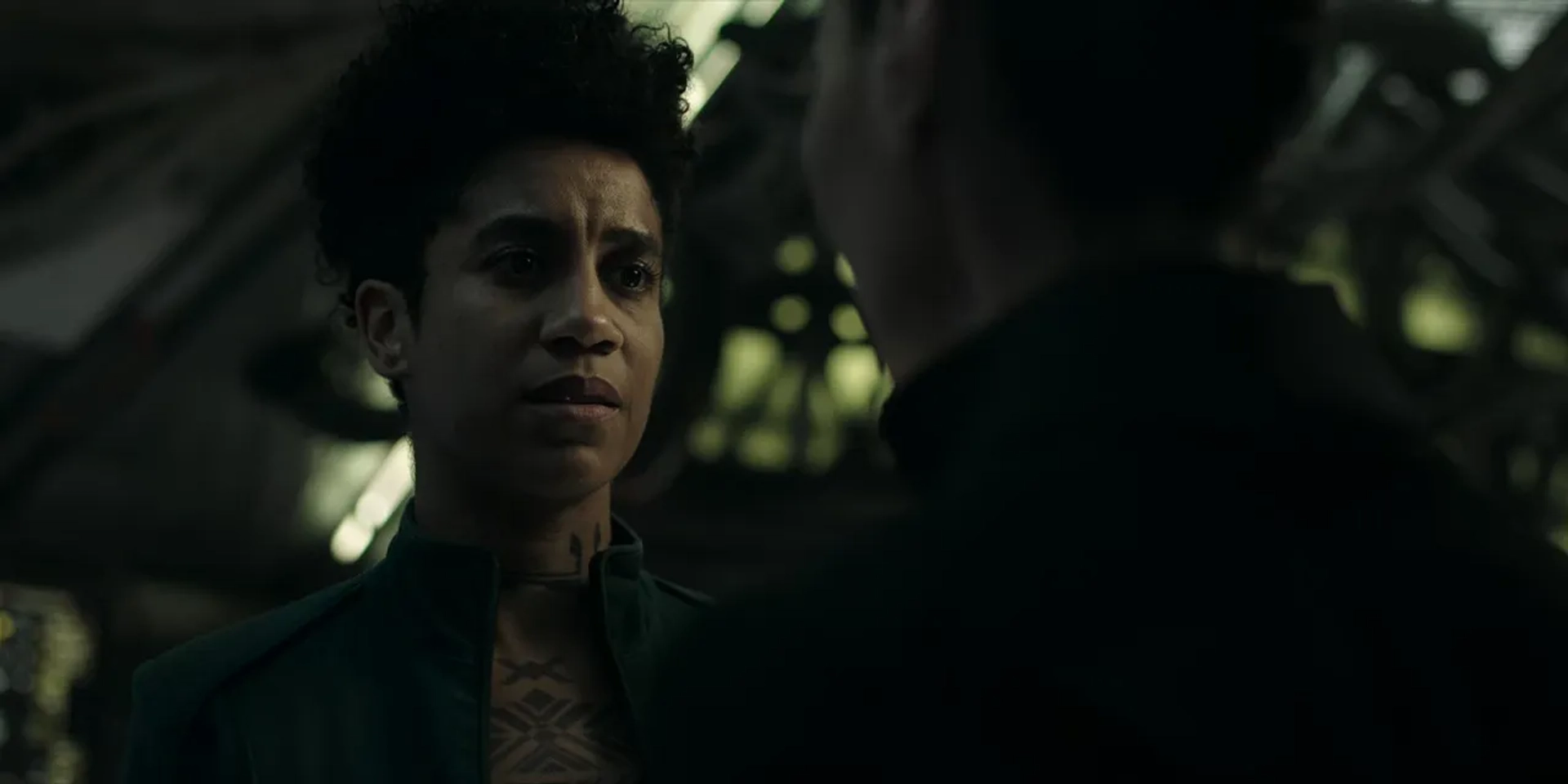 Cara Gee and Dominique Tipper in The Expanse: Why We Fight (2022)