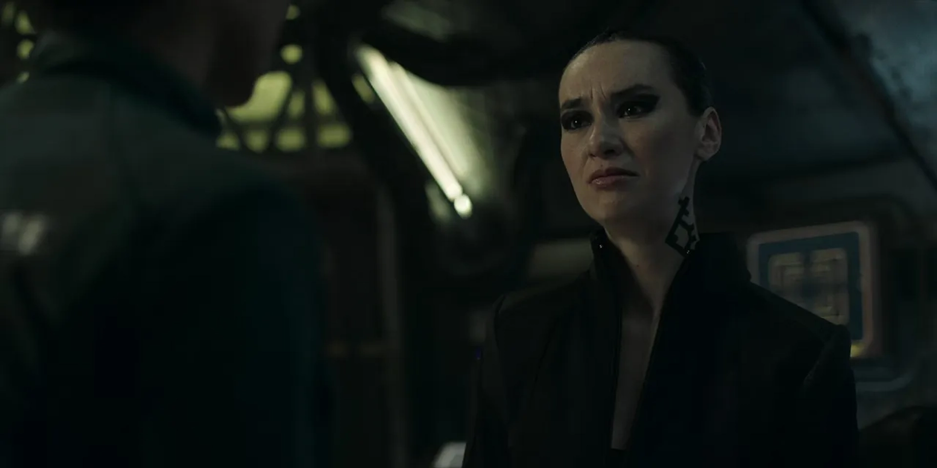 Cara Gee and Dominique Tipper in The Expanse: Why We Fight (2022)