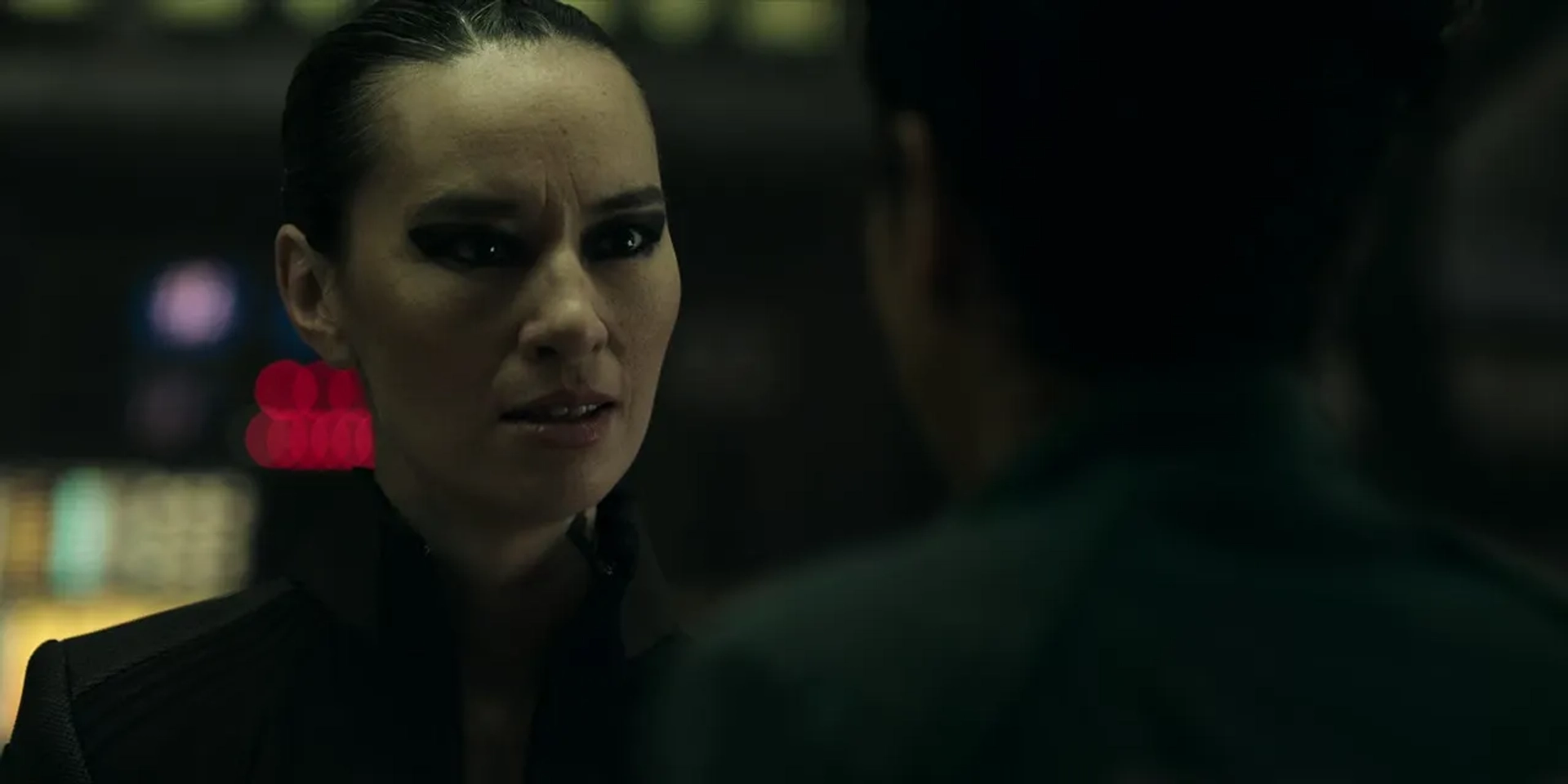 Cara Gee and Dominique Tipper in The Expanse: Why We Fight (2022)