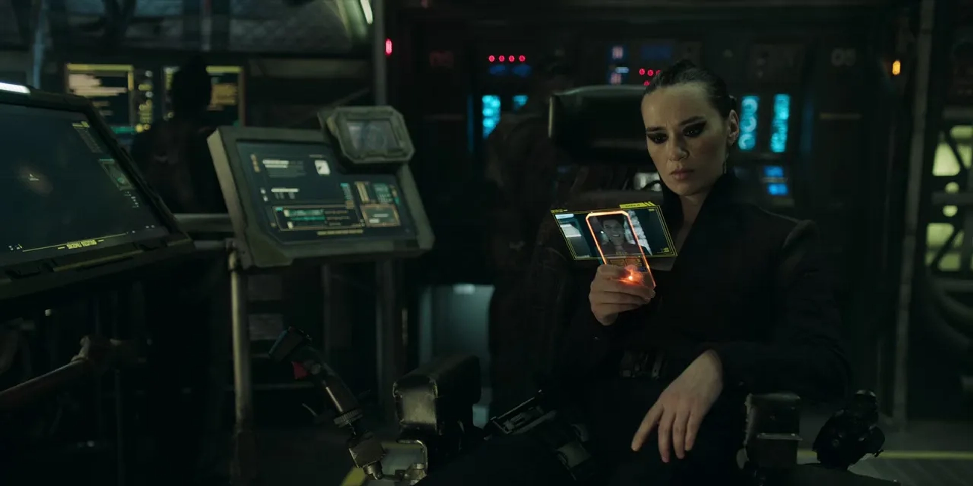 Cara Gee and Dominique Tipper in The Expanse: Why We Fight (2022)