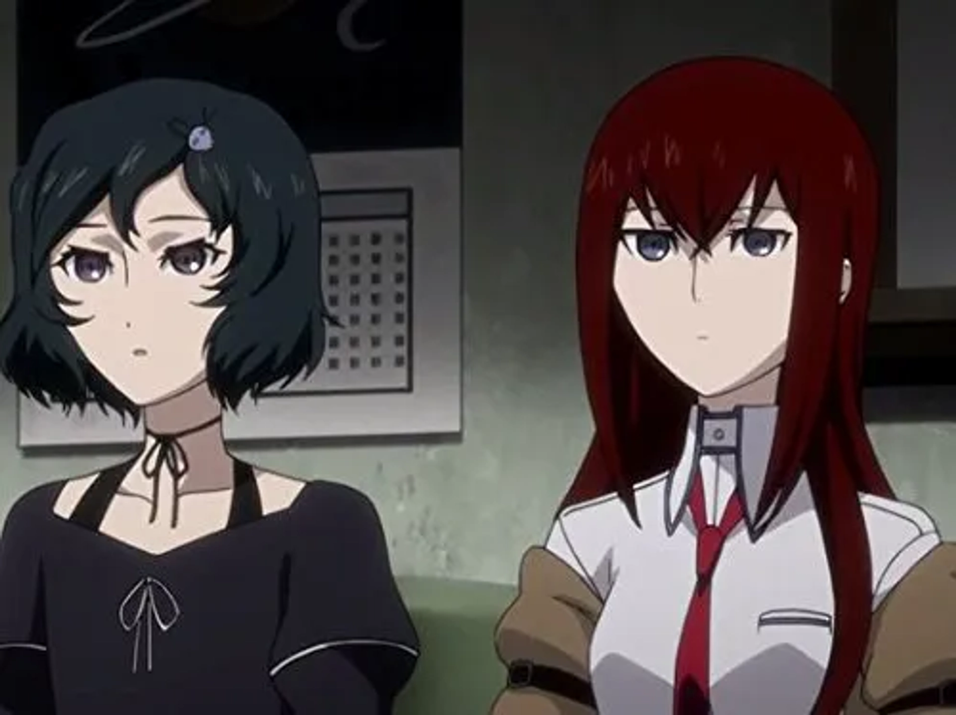 Asami Imai and Yû Kobayashi in Steins;Gate (2011)