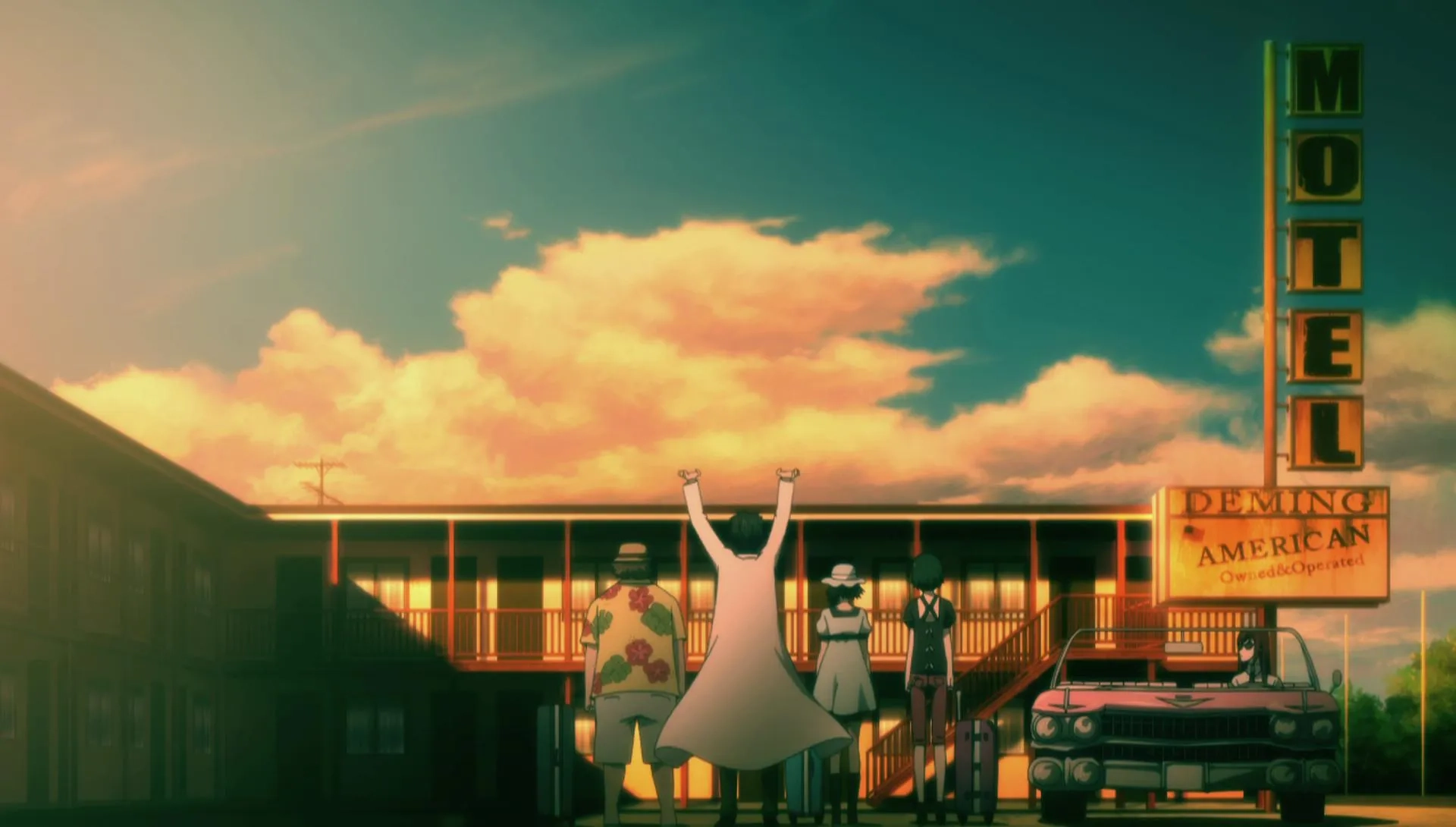 Tomokazu Seki, Asami Imai, Mamoru Miyano, Yû Kobayashi, and Kana Hanazawa in Steins;Gate (2011)