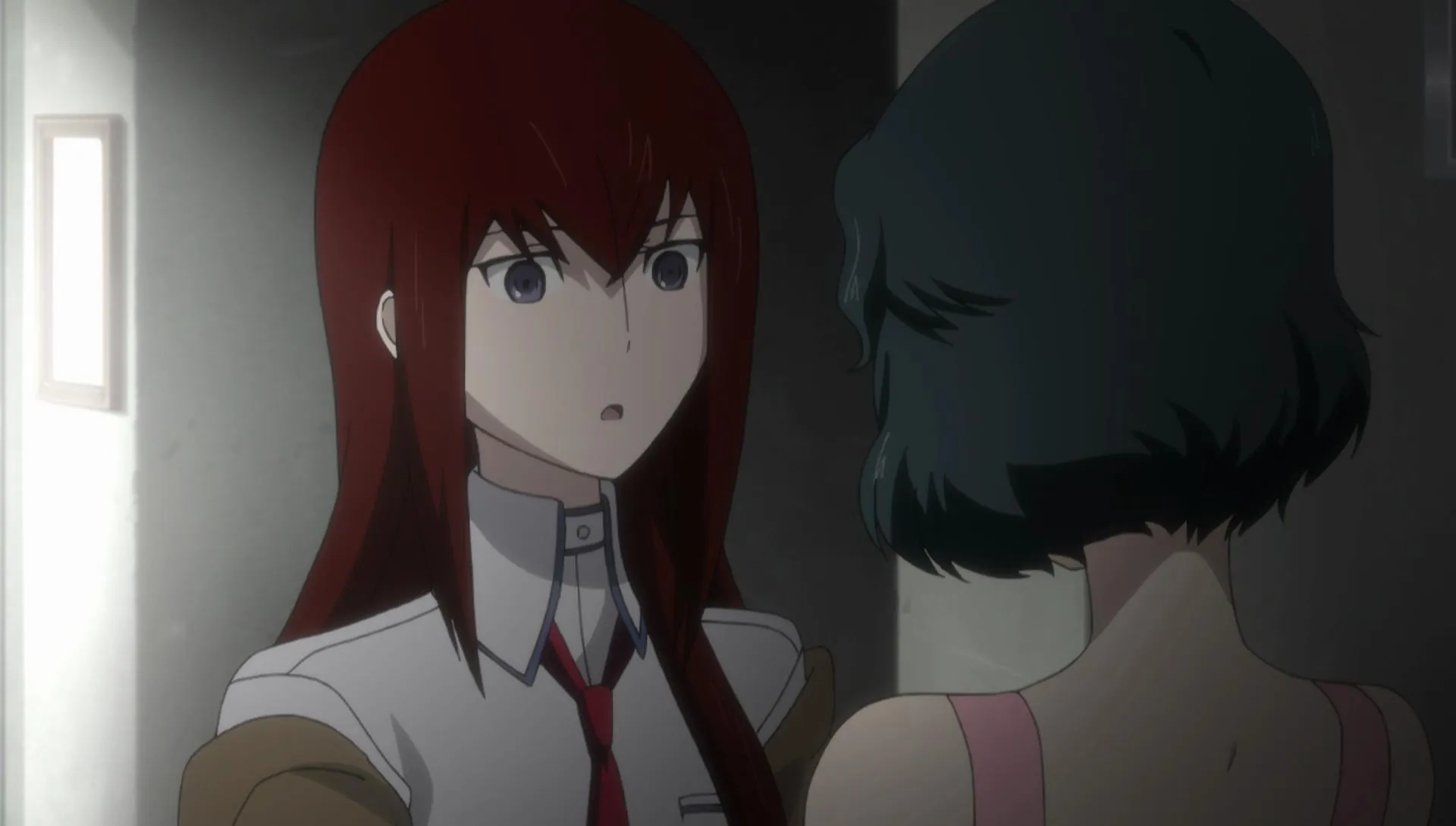 Asami Imai and Yû Kobayashi in Steins;Gate (2011)