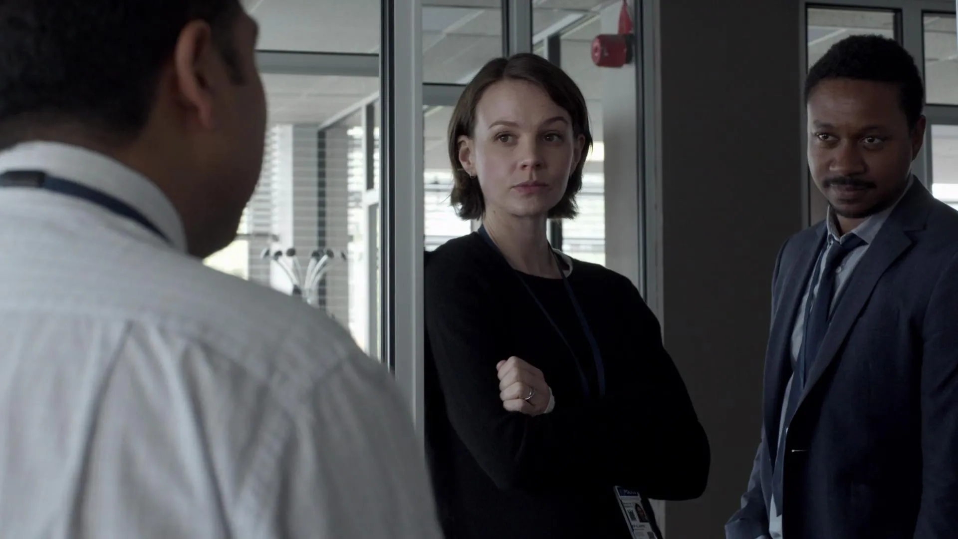 Carey Mulligan and Nathaniel Martello-White in Collateral (2018)