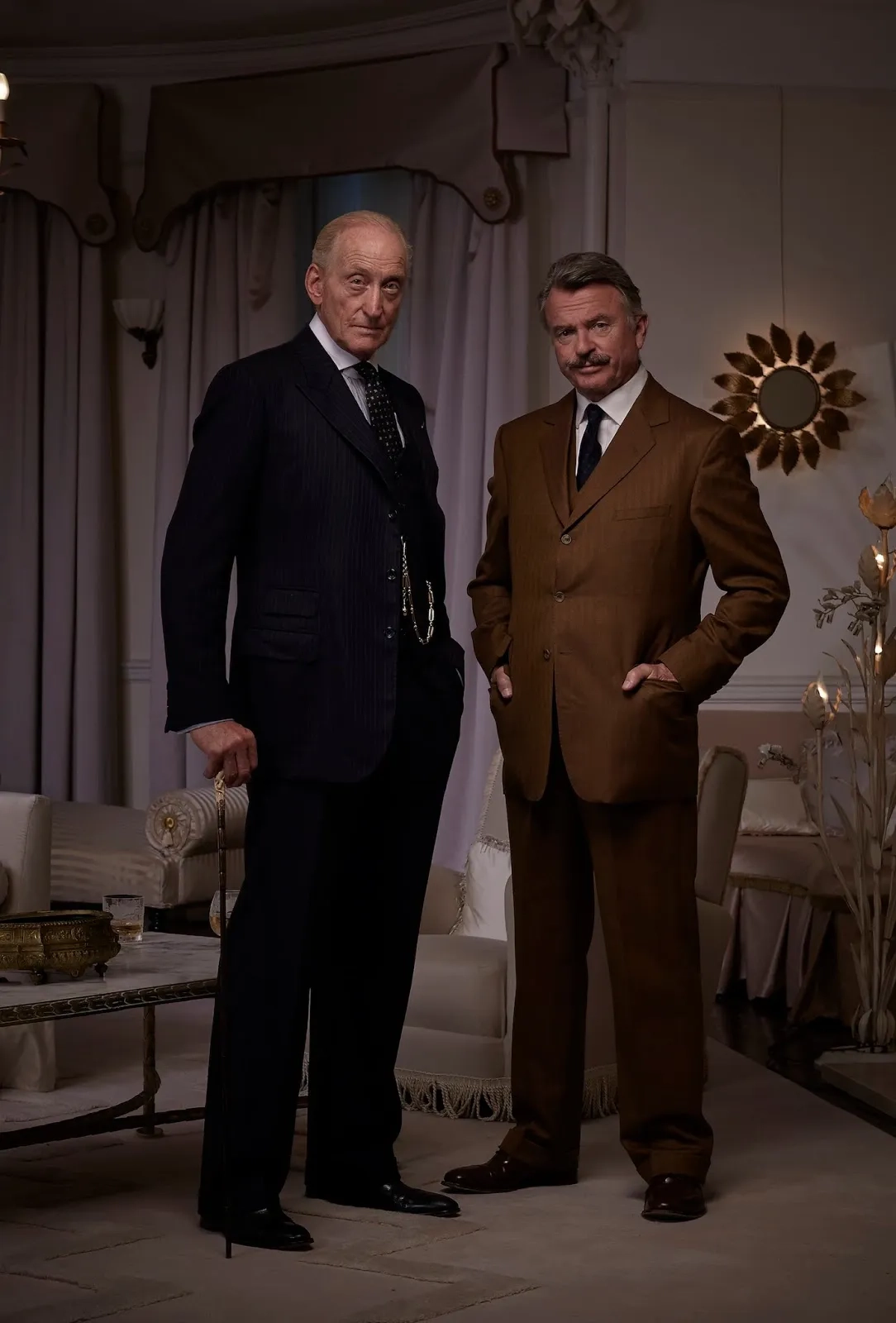 Sam Neill and Charles Dance in And Then There Were None (2015)