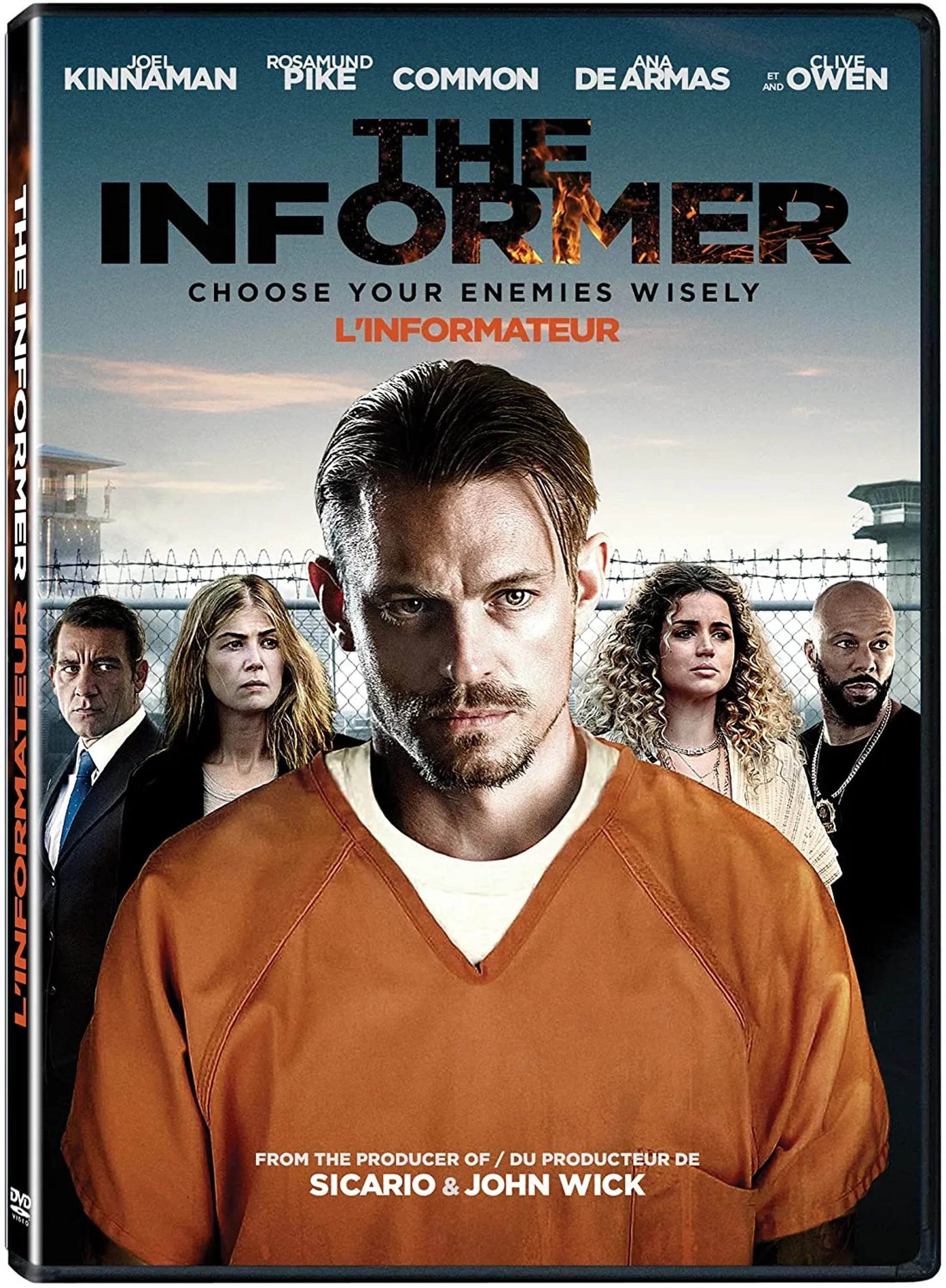 Clive Owen, Rosamund Pike, Common, Joel Kinnaman, and Ana de Armas in The Informer (2019)