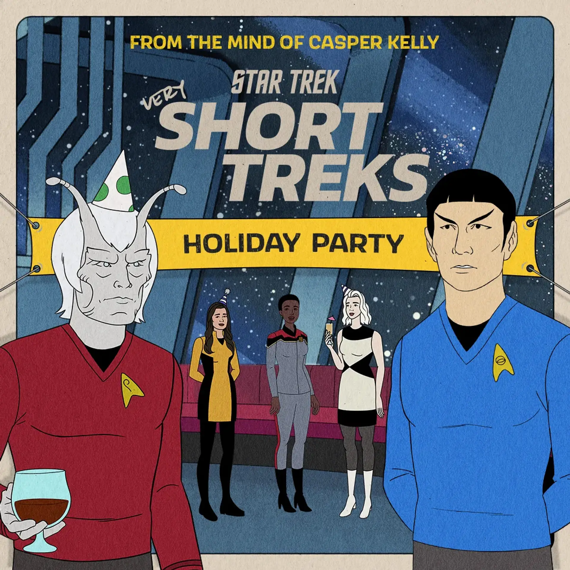 دانلود انیمیشن پیشتازان فضا: سفرهای کوتاه (Star Trek: Very Short Treks 2023)