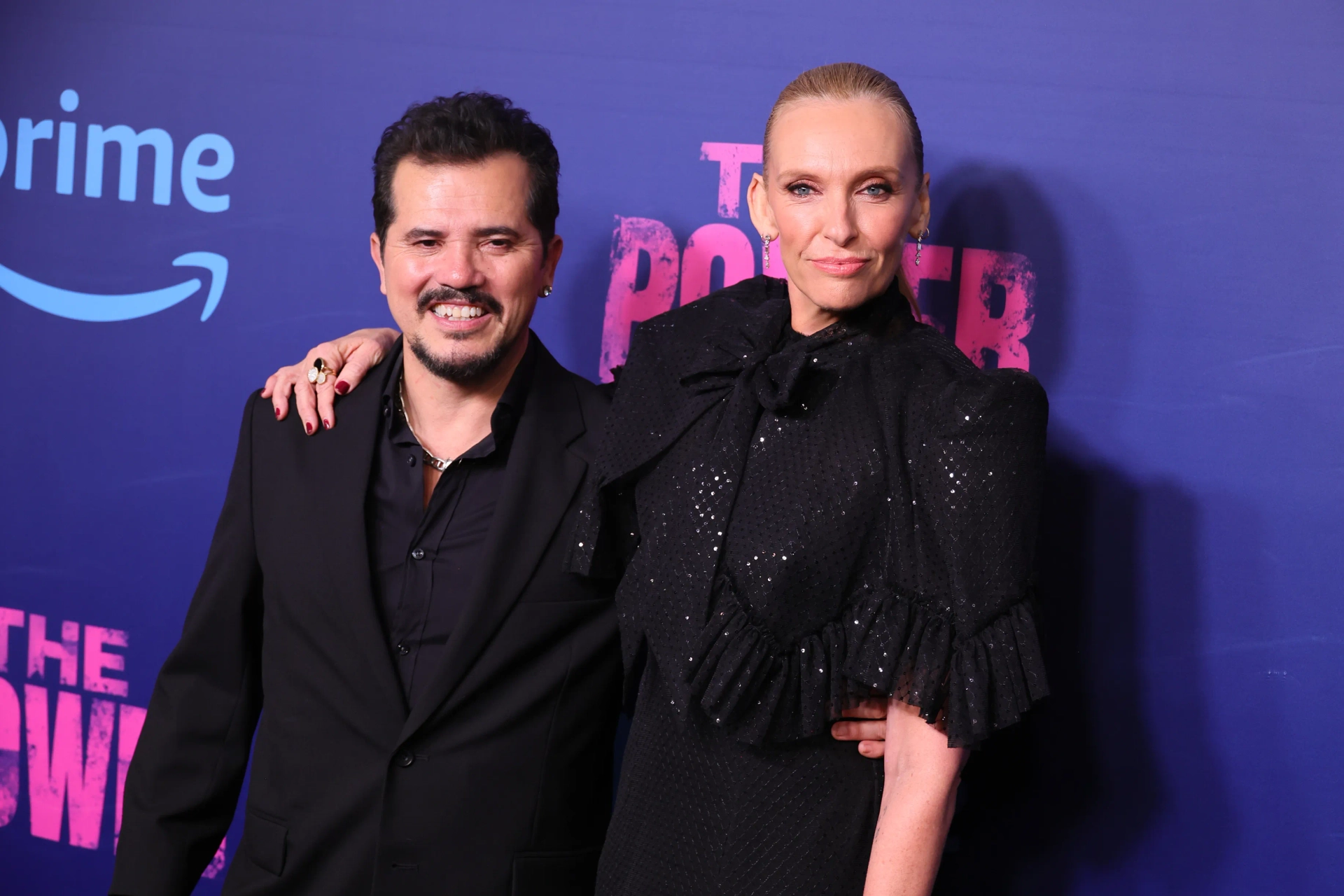 John Leguizamo and Toni Collette at an event for The Power (2023)