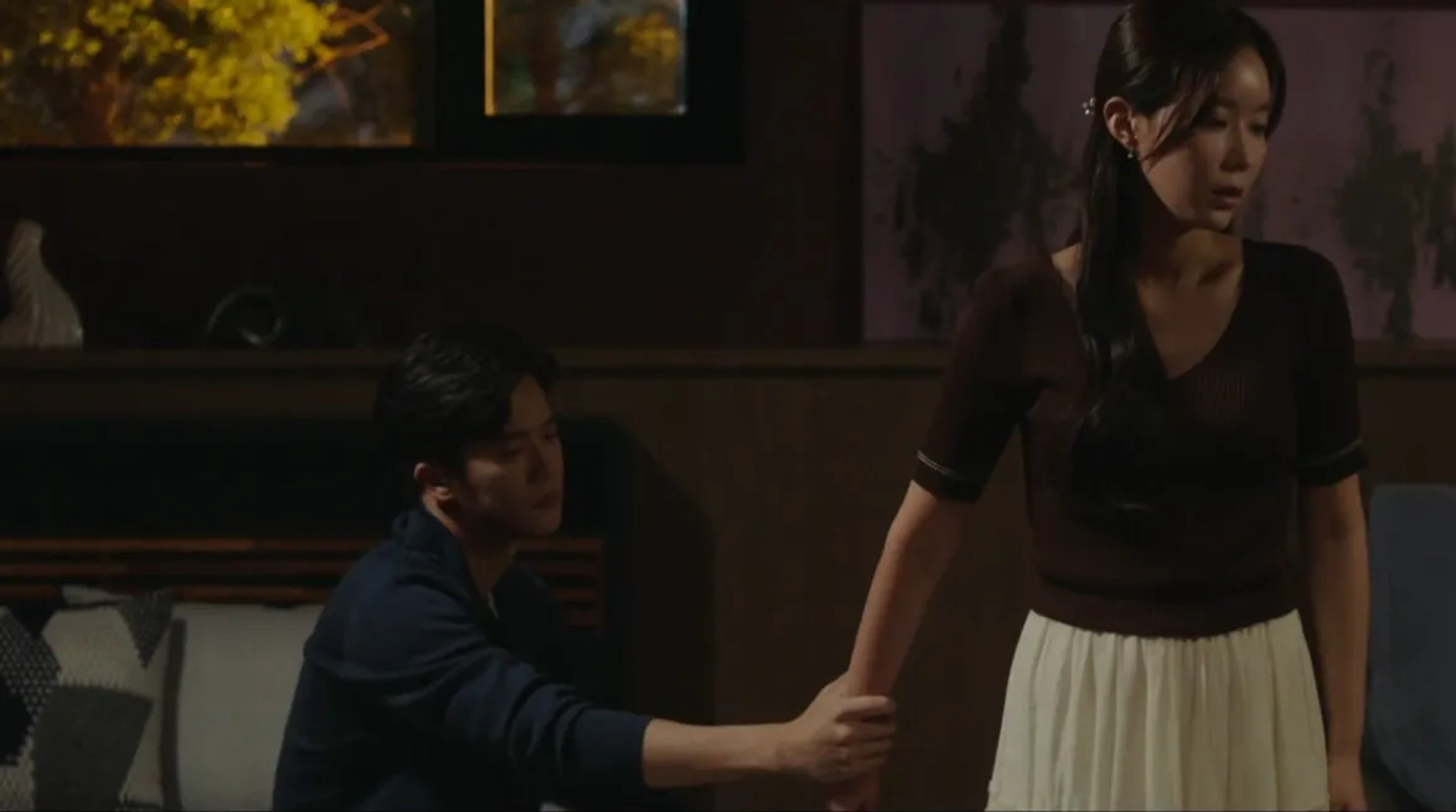 Ha Seok-jin and Soo-hyang Im in When I Was the Most Beautiful (2020)