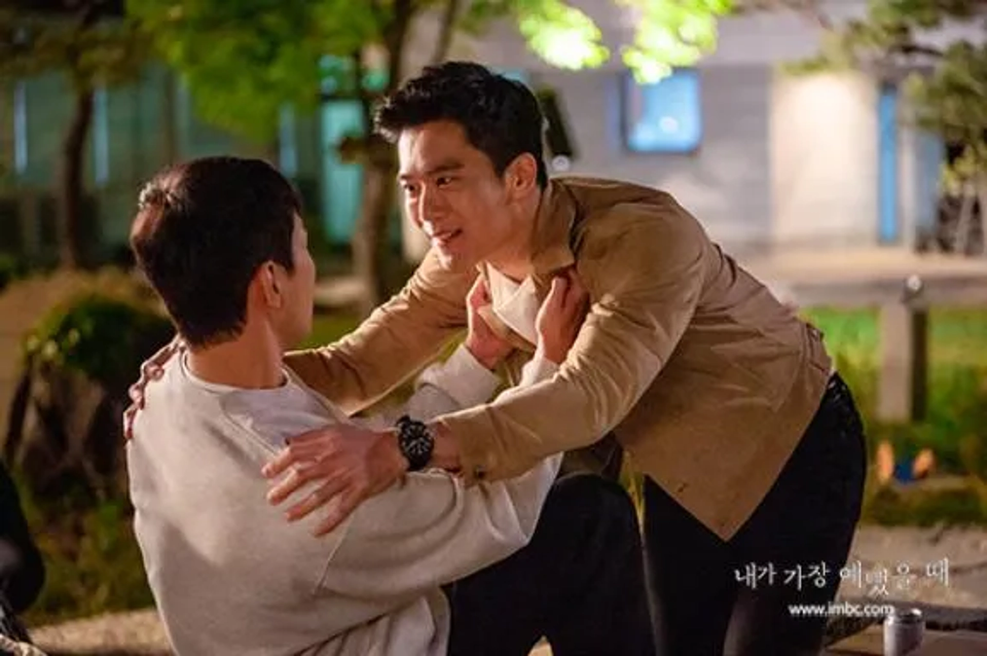 Ha Seok-jin and Ji Soo in When I Was the Most Beautiful (2020)