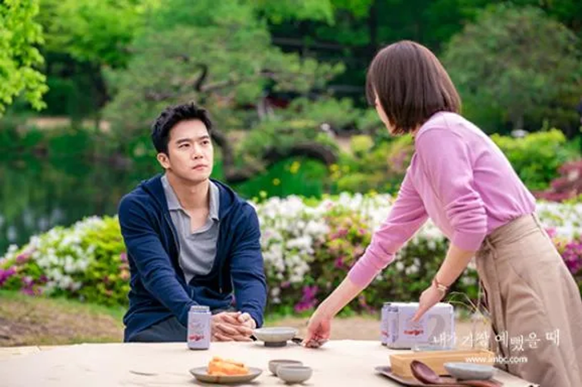 Ha Seok-jin and Soo-hyang Im in When I Was the Most Beautiful (2020)