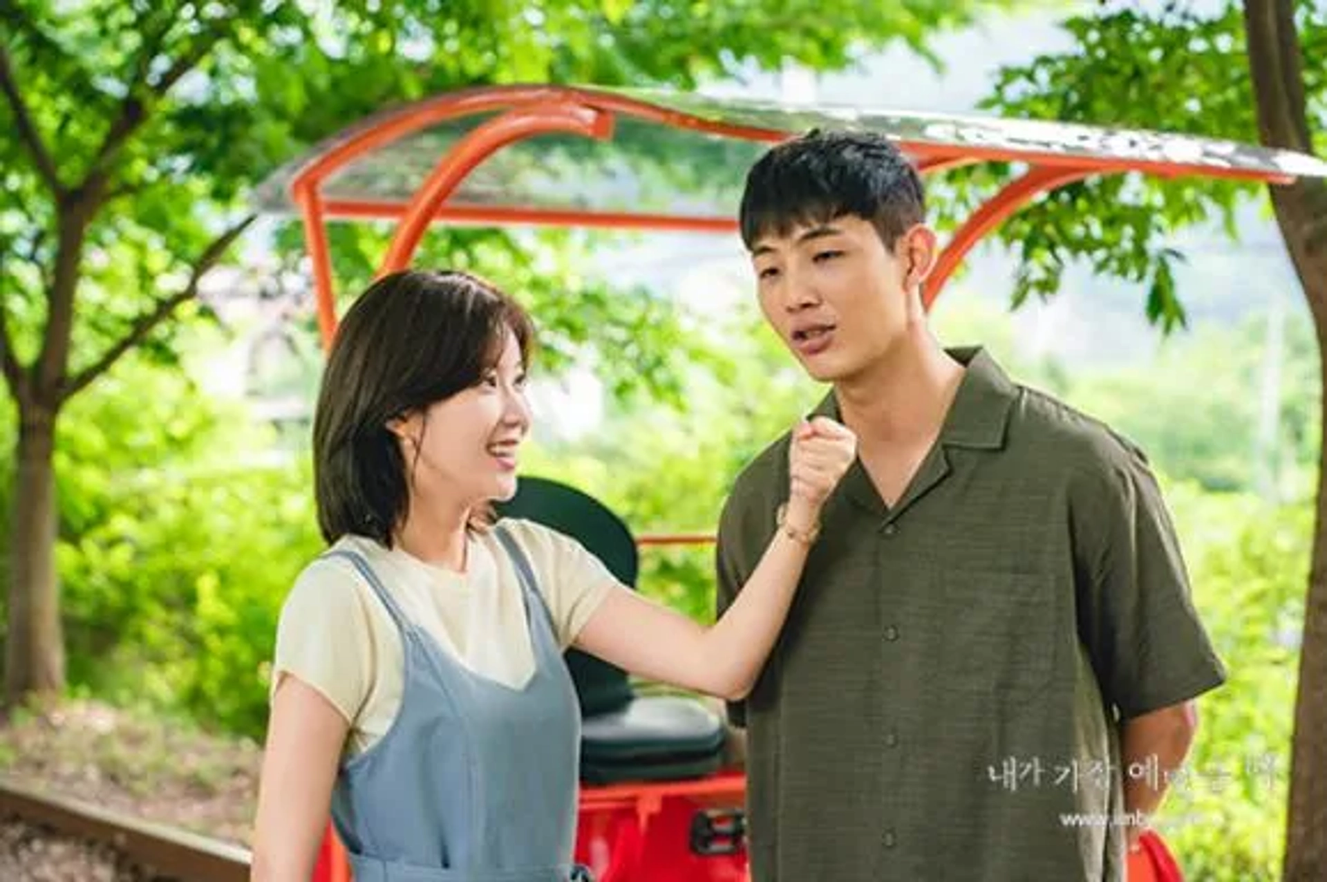 Soo-hyang Im and Ji Soo in When I Was the Most Beautiful (2020)