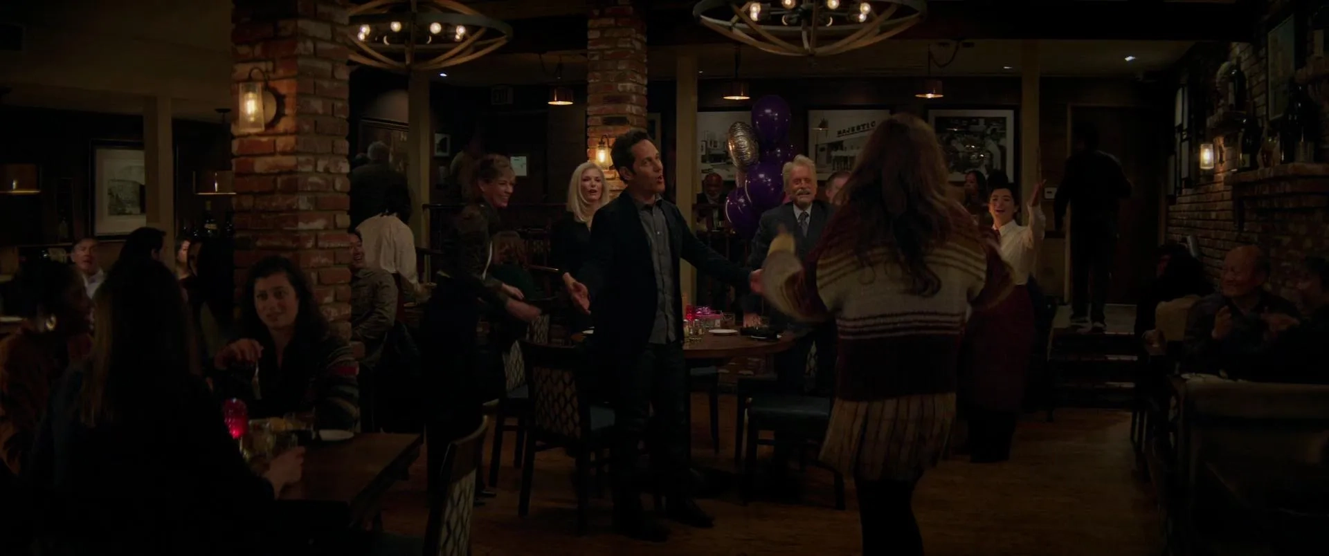 Michael Douglas, Michelle Pfeiffer, Paul Rudd, Kathryn Newton, and Evangeline Lilly in Ant-Man and the Wasp: Quantumania (2023)