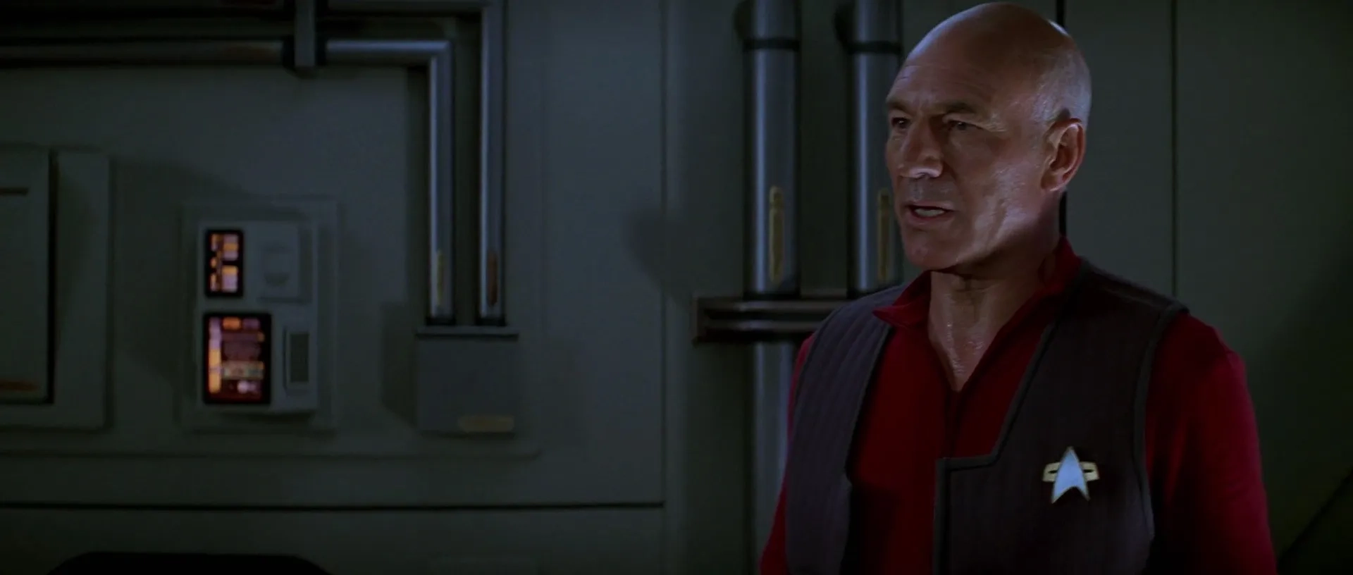 Patrick Stewart in Star Trek: First Contact (1996)