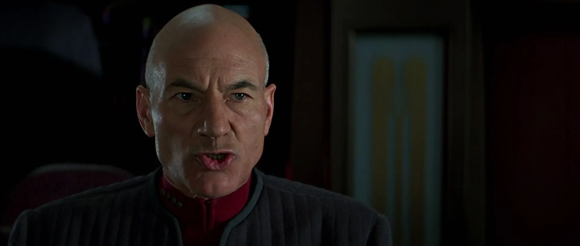 Patrick Stewart in Star Trek: First Contact (1996)