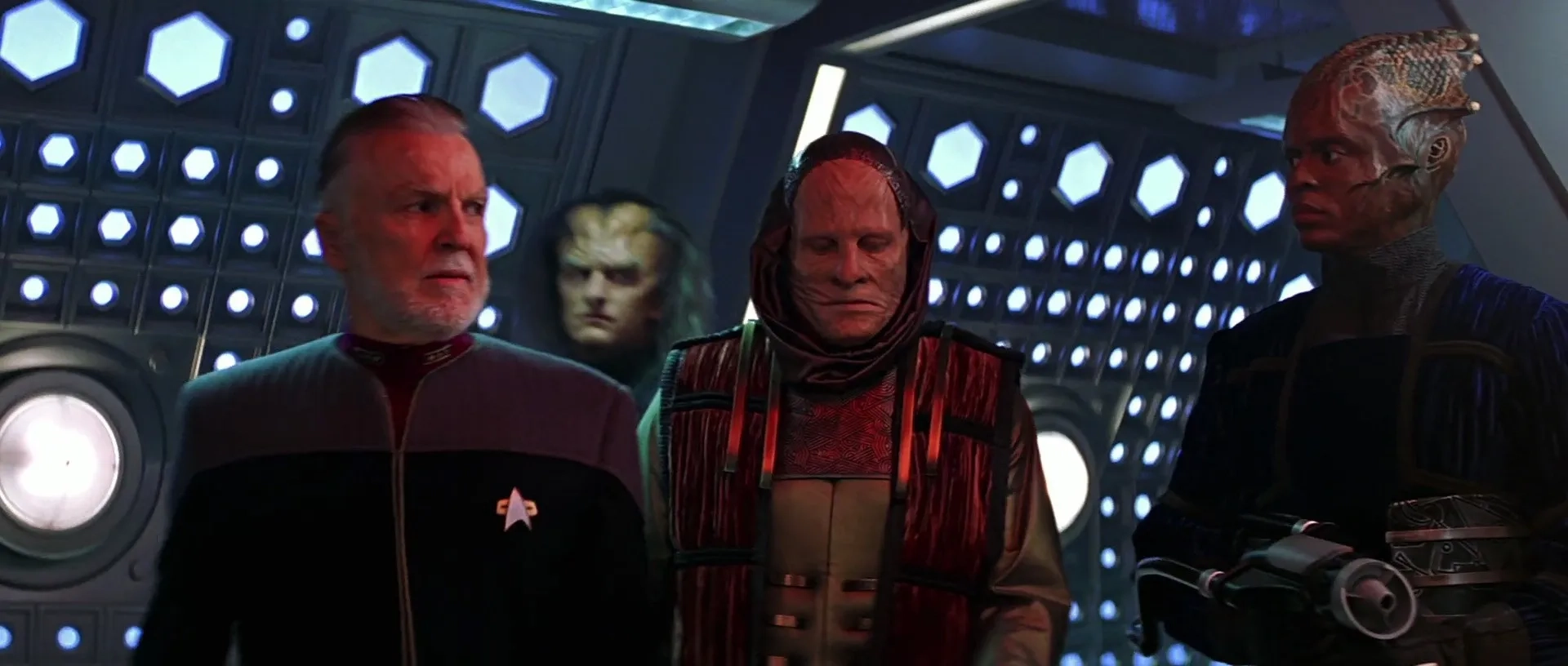 F. Murray Abraham and Anthony Zerbe in Star Trek: Insurrection (1998)