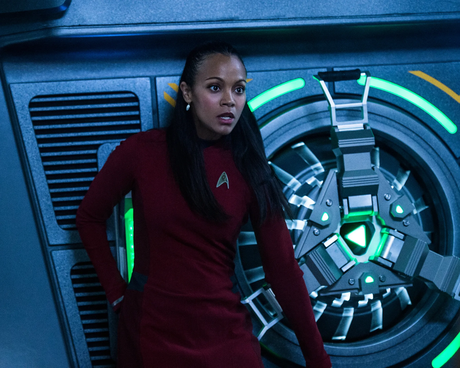 Zoe Saldana in Star Trek Beyond (2016)