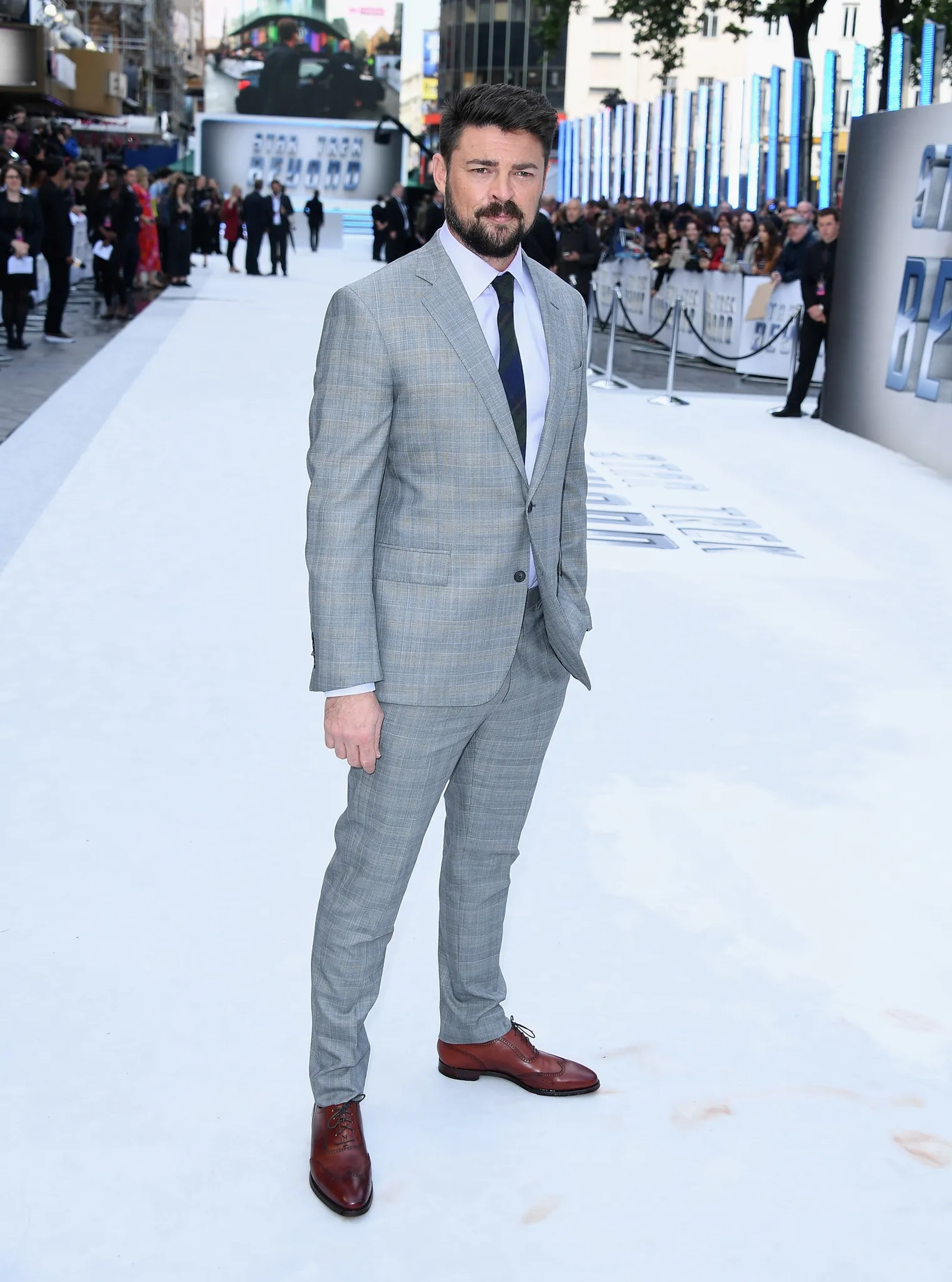 Karl Urban at an event for Star Trek Beyond (2016)