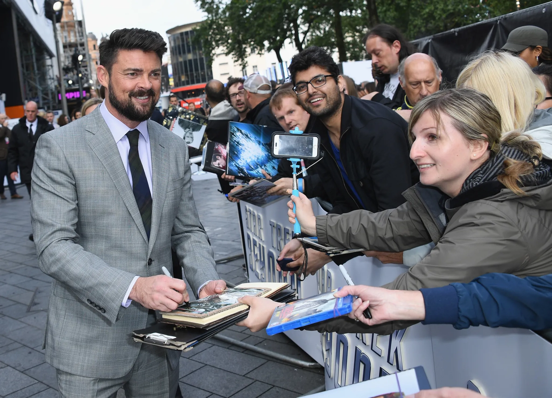 Karl Urban at an event for Star Trek Beyond (2016)