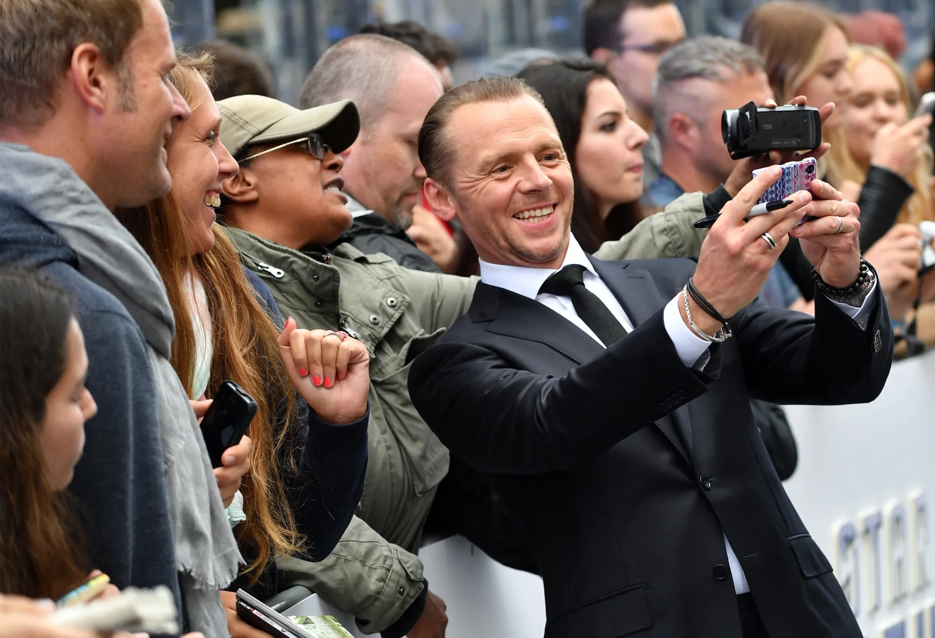 Simon Pegg at an event for Star Trek Beyond (2016)