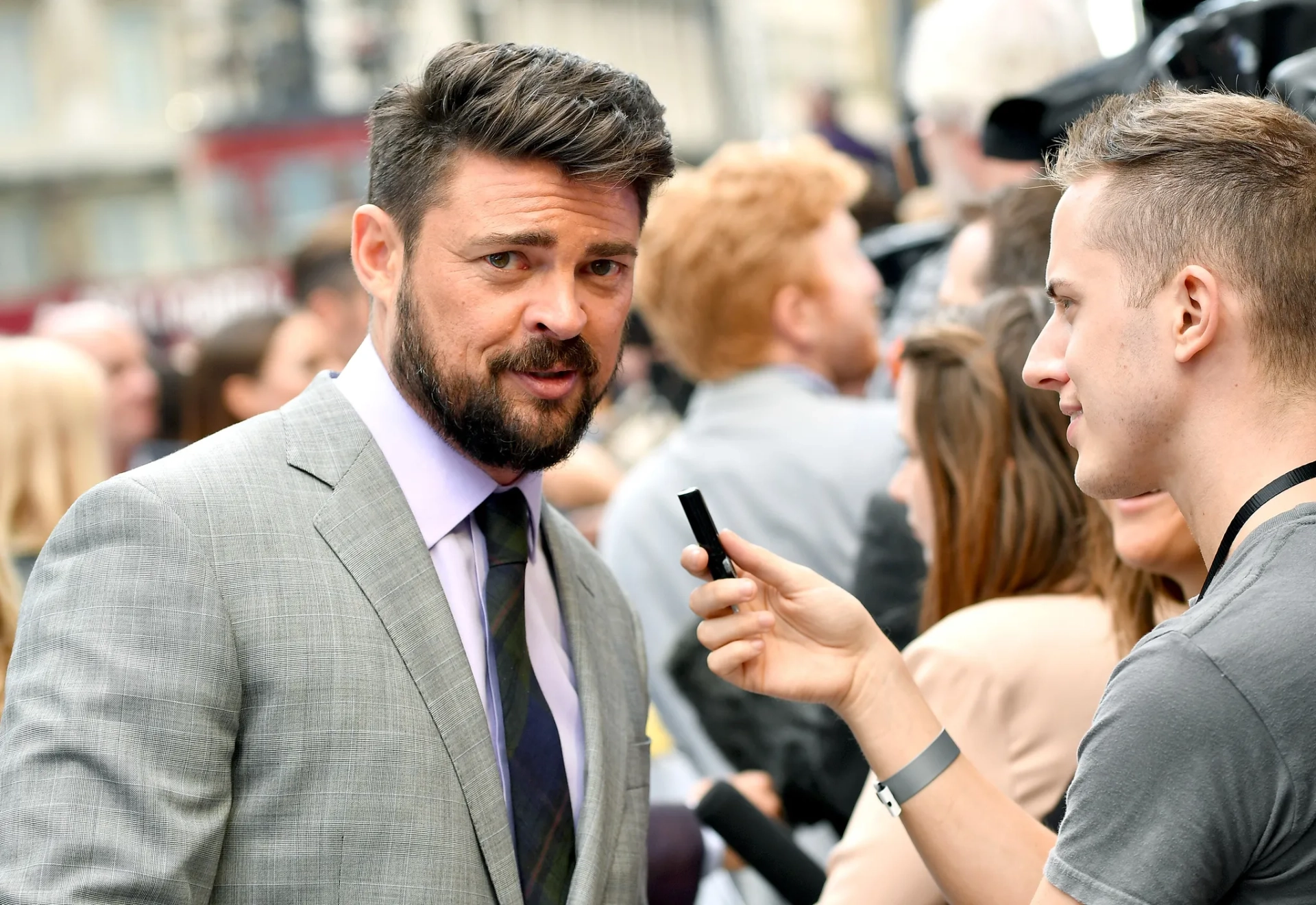 Karl Urban at an event for Star Trek Beyond (2016)