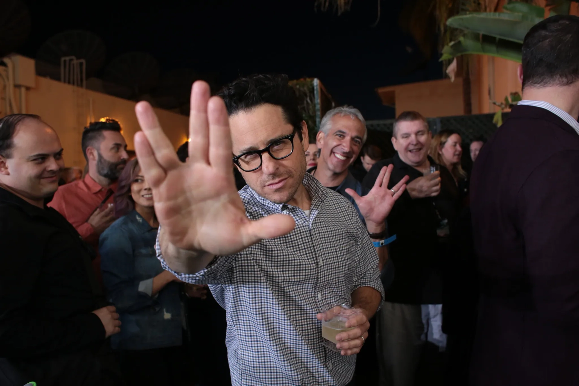 J.J. Abrams and Scott Mantz at an event for Star Trek Beyond (2016)