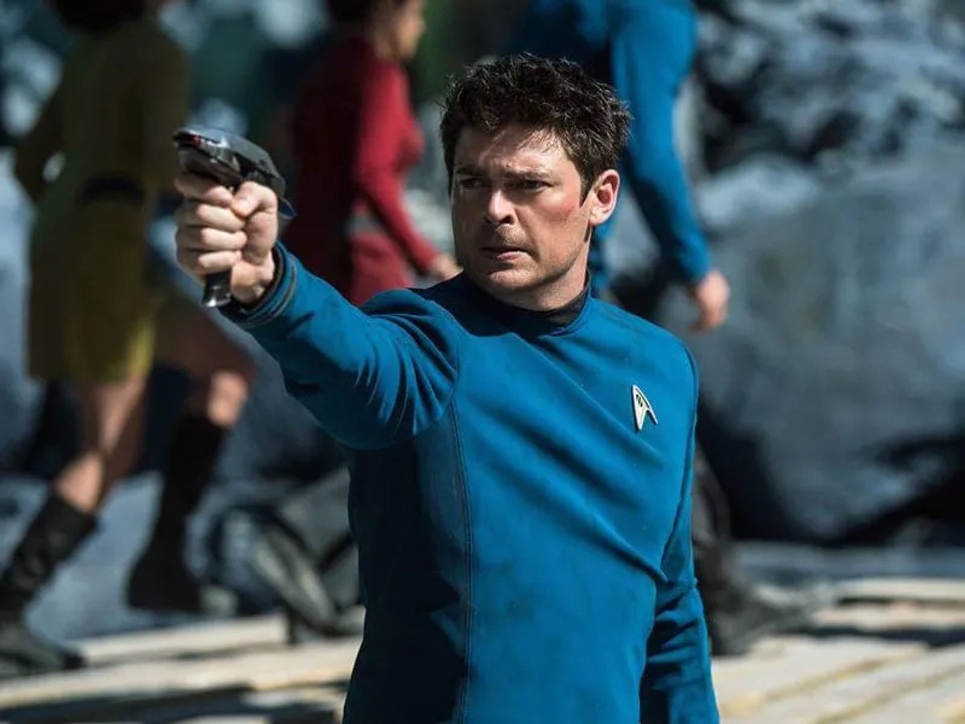 Karl Urban in Star Trek Beyond (2016)