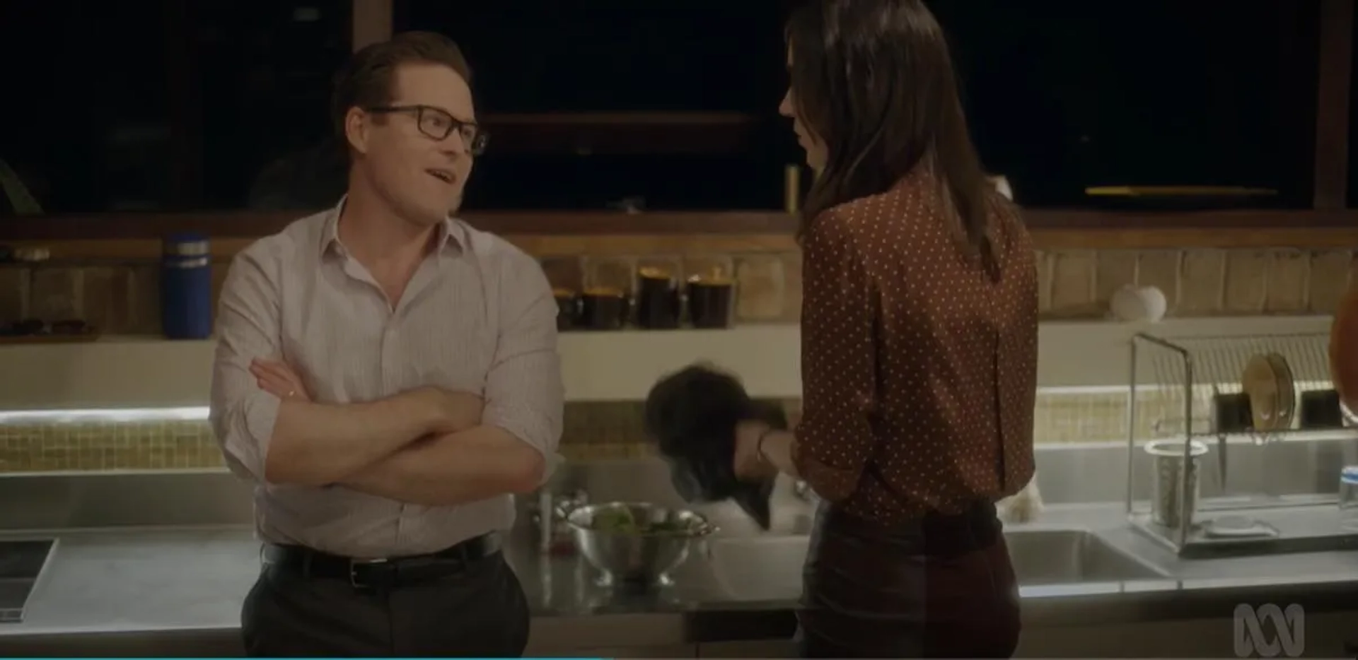Henry Nixon and Geraldine Hakewill in Wakefield (2021)