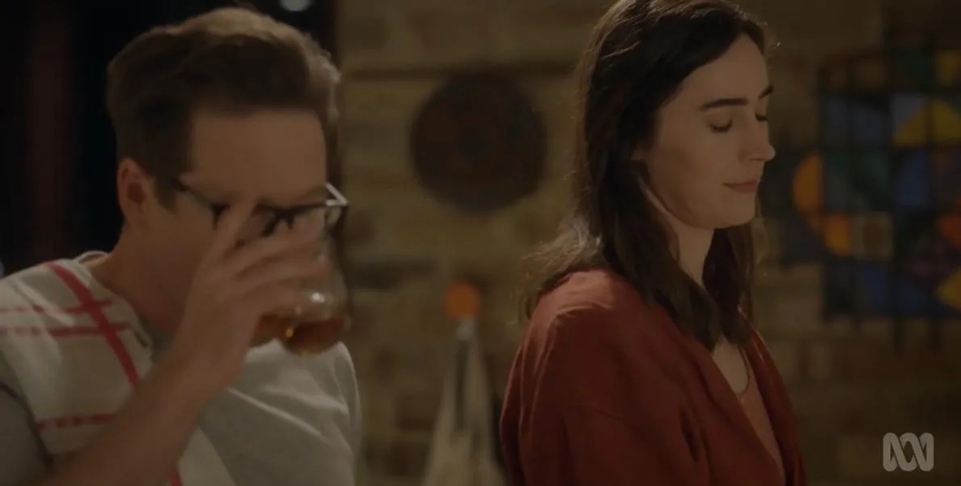 Henry Nixon and Geraldine Hakewill in Wakefield (2021)