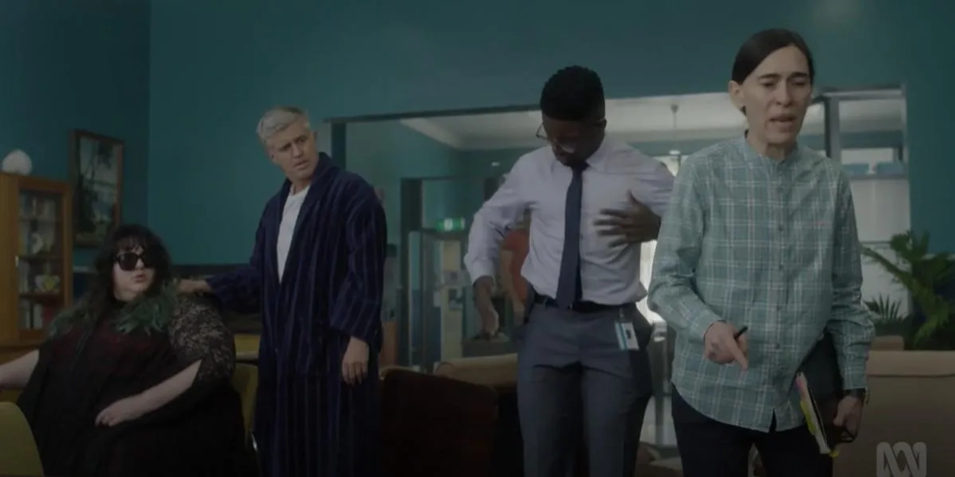 Dan Wyllie, Victoria Haralabidou, Pacharo Mzembe, and Bessie Holland in Wakefield (2021)