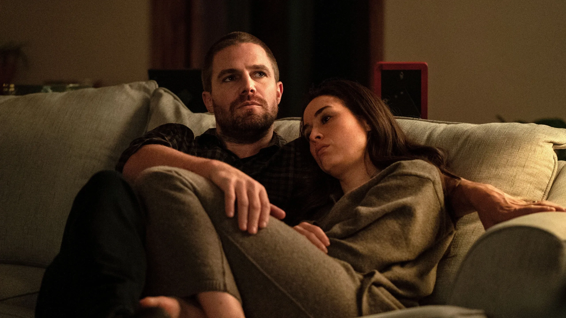 Stephen Amell and Alison Luff in Heels: House Show (2021)