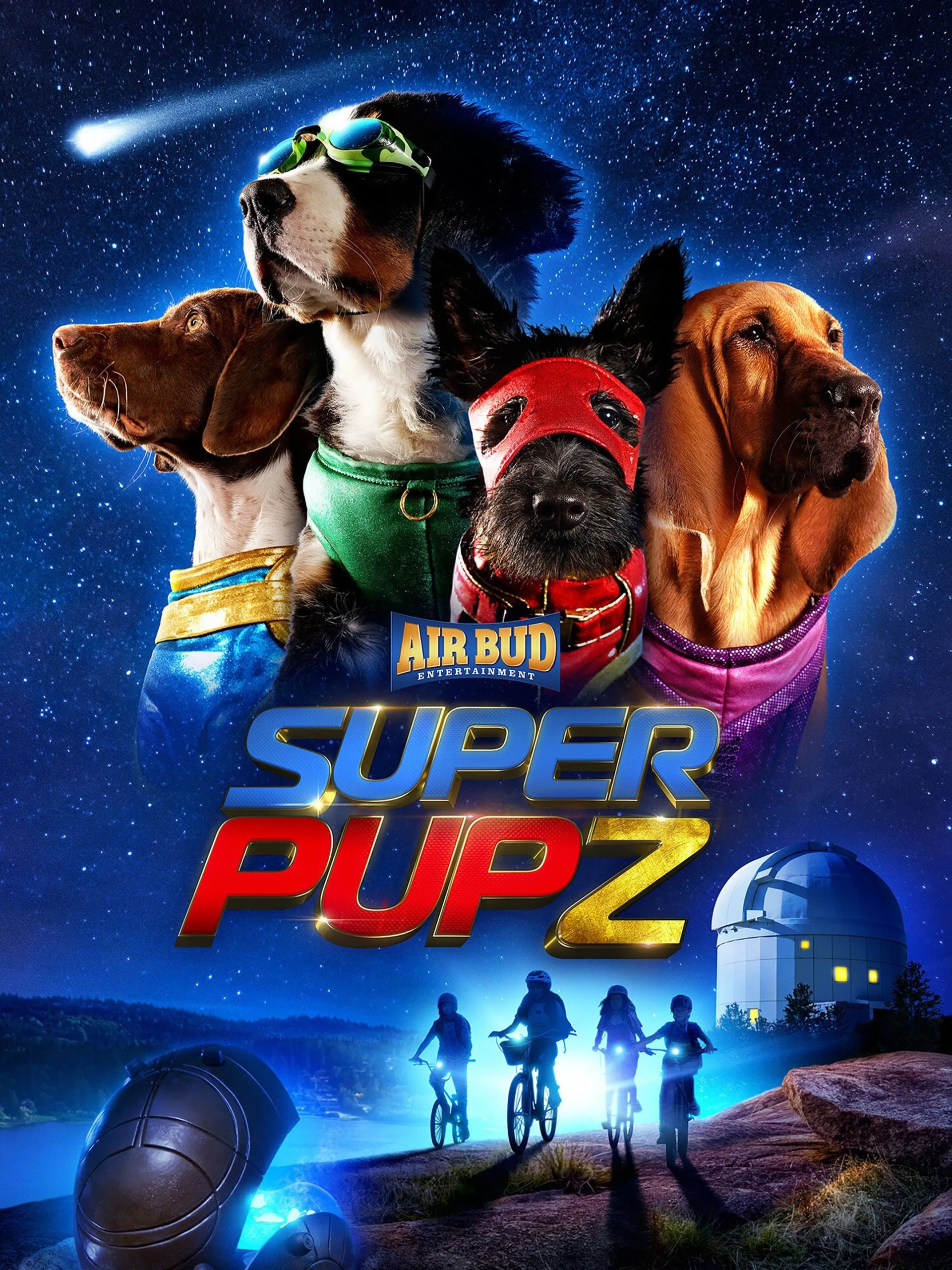 Ghili Shahar, Alexis McKenna, and Aaron MacGregor in Super PupZ (2022)