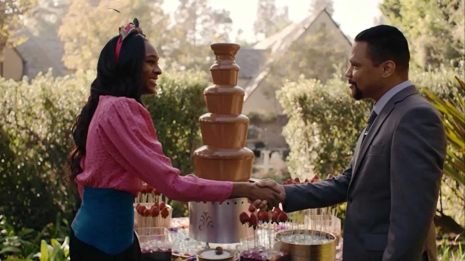 De'aundre Bonds and Rosemary Idisi in Snowfall: Celebration (2022)