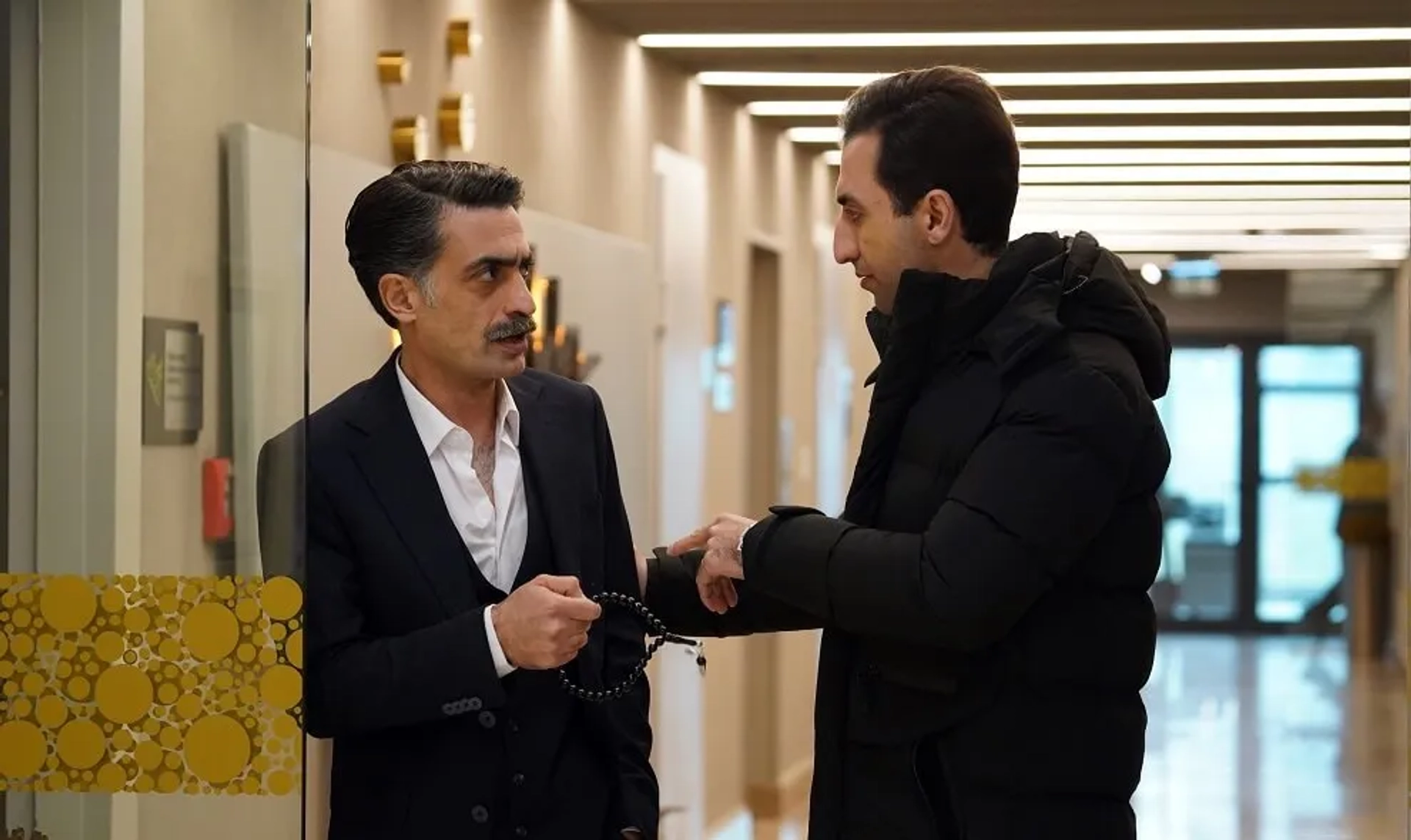 Dogukan Polat and Diren Polatogullari in Golden Boy (2022)