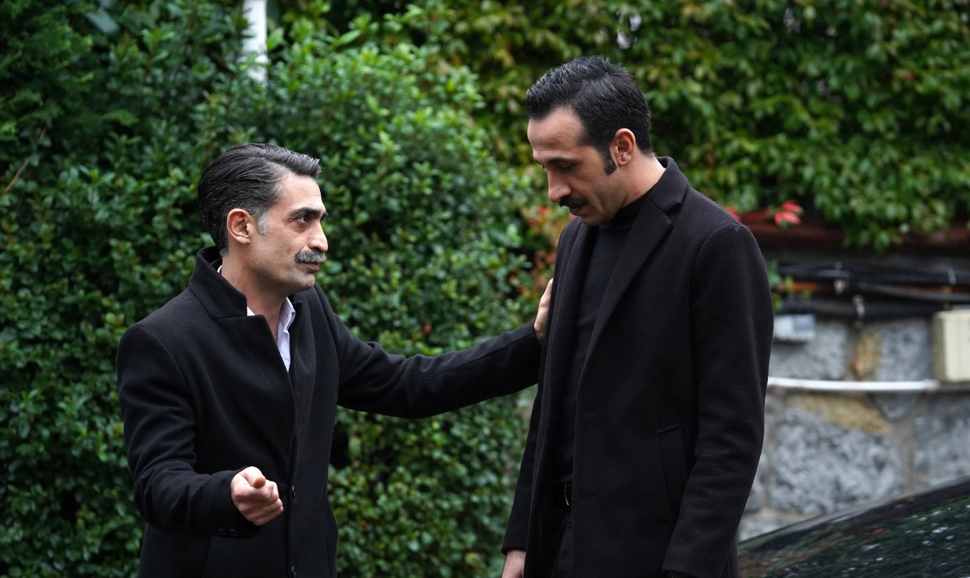 Diren Polatogullari and Ersin Arici in Golden Boy (2022)