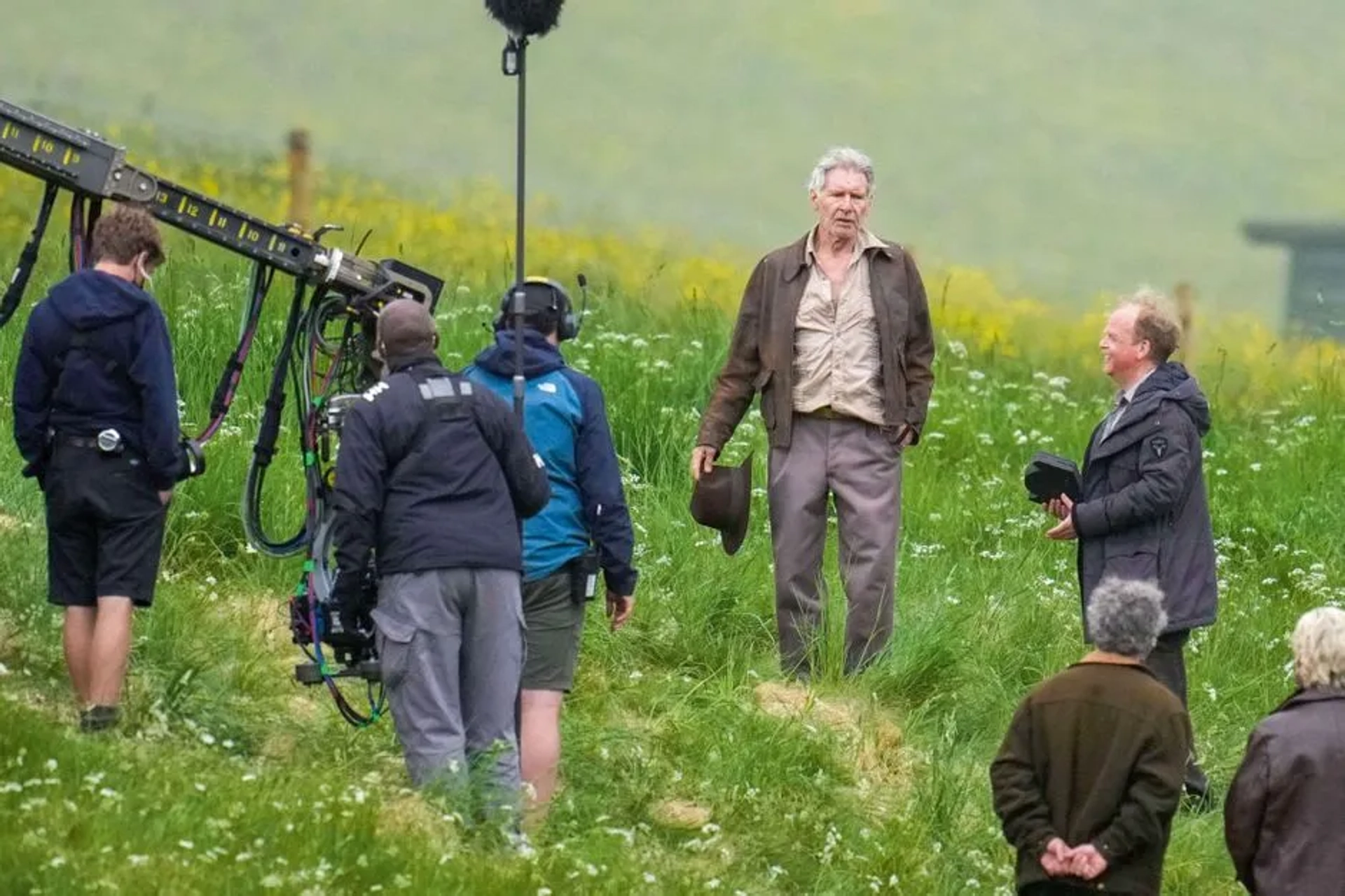 Harrison Ford and Toby Jones in Indiana Jones and the Dial of Destiny (2023)