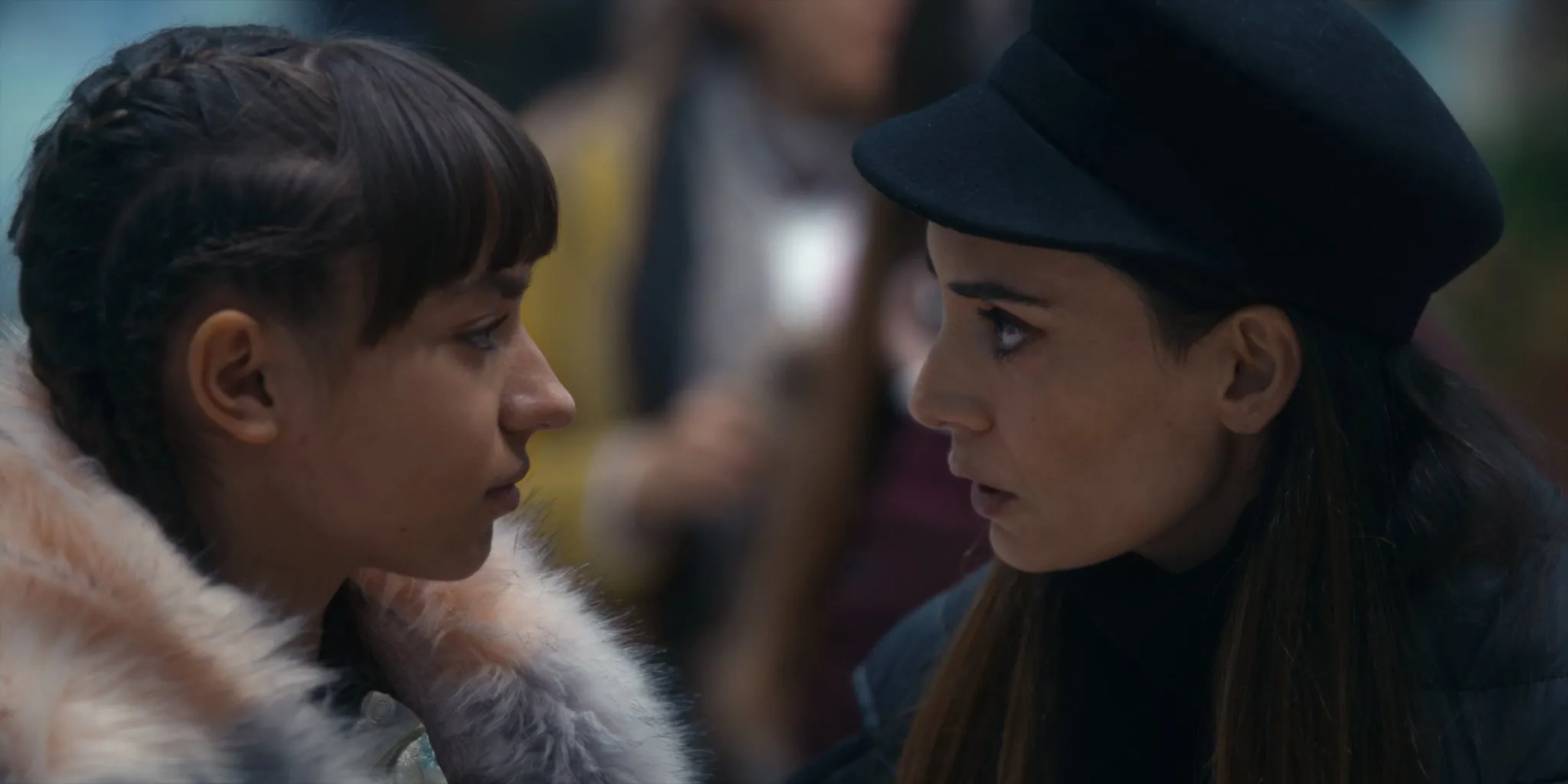 Eylül Tumbar and Melisa Sözen in Who Were We Running From? (2023)