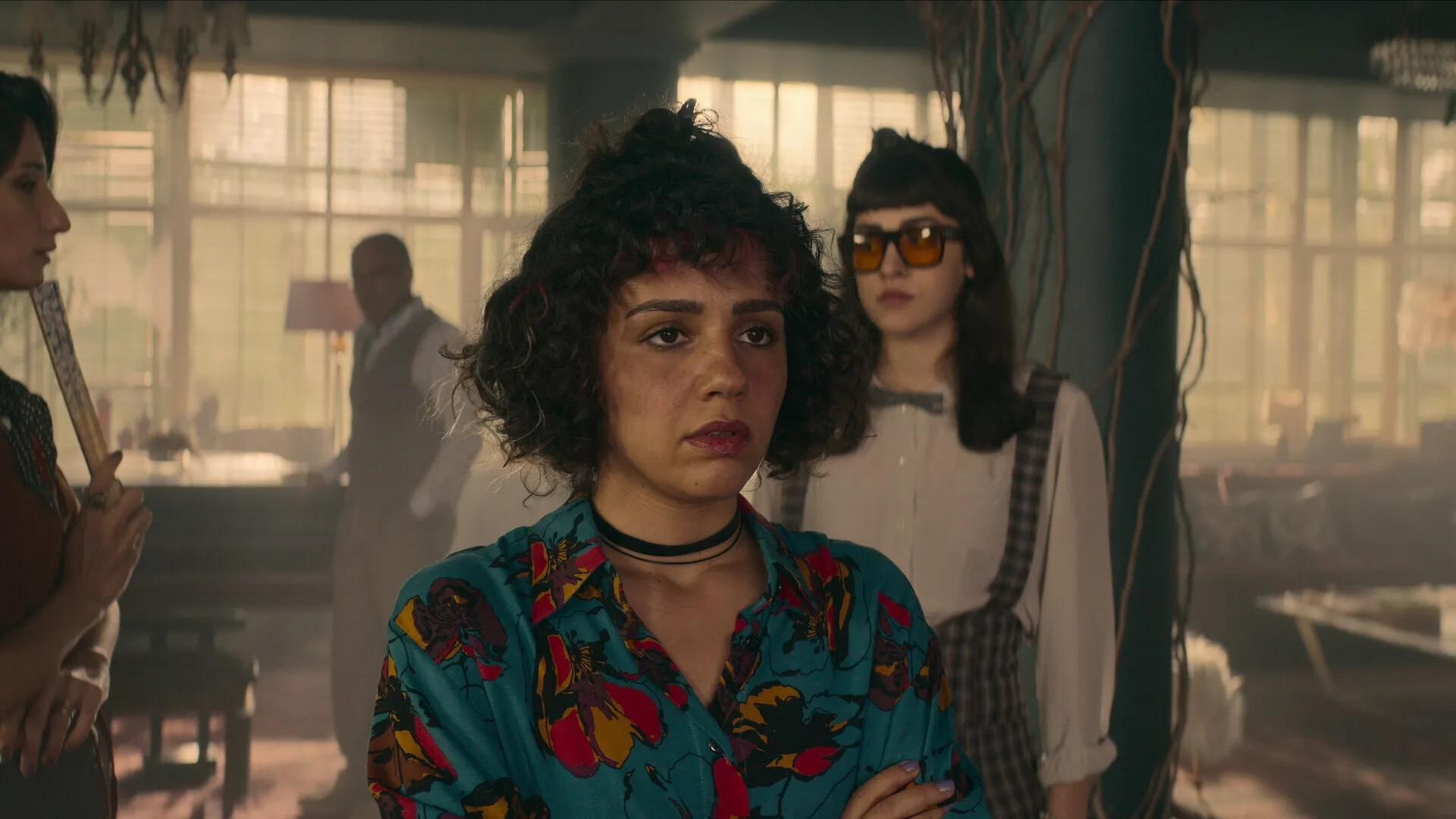 Nil Sude Albayrak, Berfu Halisdemir, and Nilay Erdönmez in Shahmaran (2023)