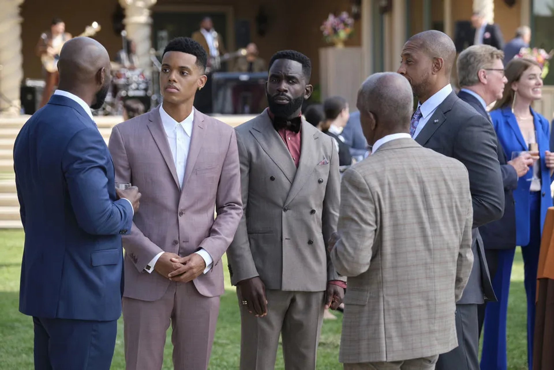 Adrian Holmes, Joe Holt, Jabari Banks, Jimmy Akingbola, and Phillip Banks in Bel-Air (2022)