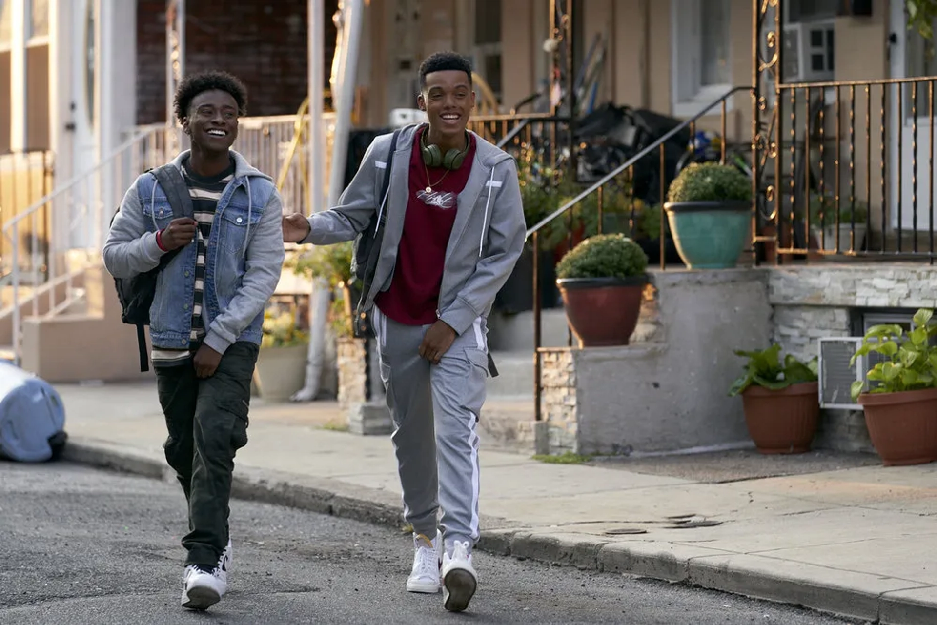 Jabari Banks and Stevonte Hart in Bel-Air (2022)