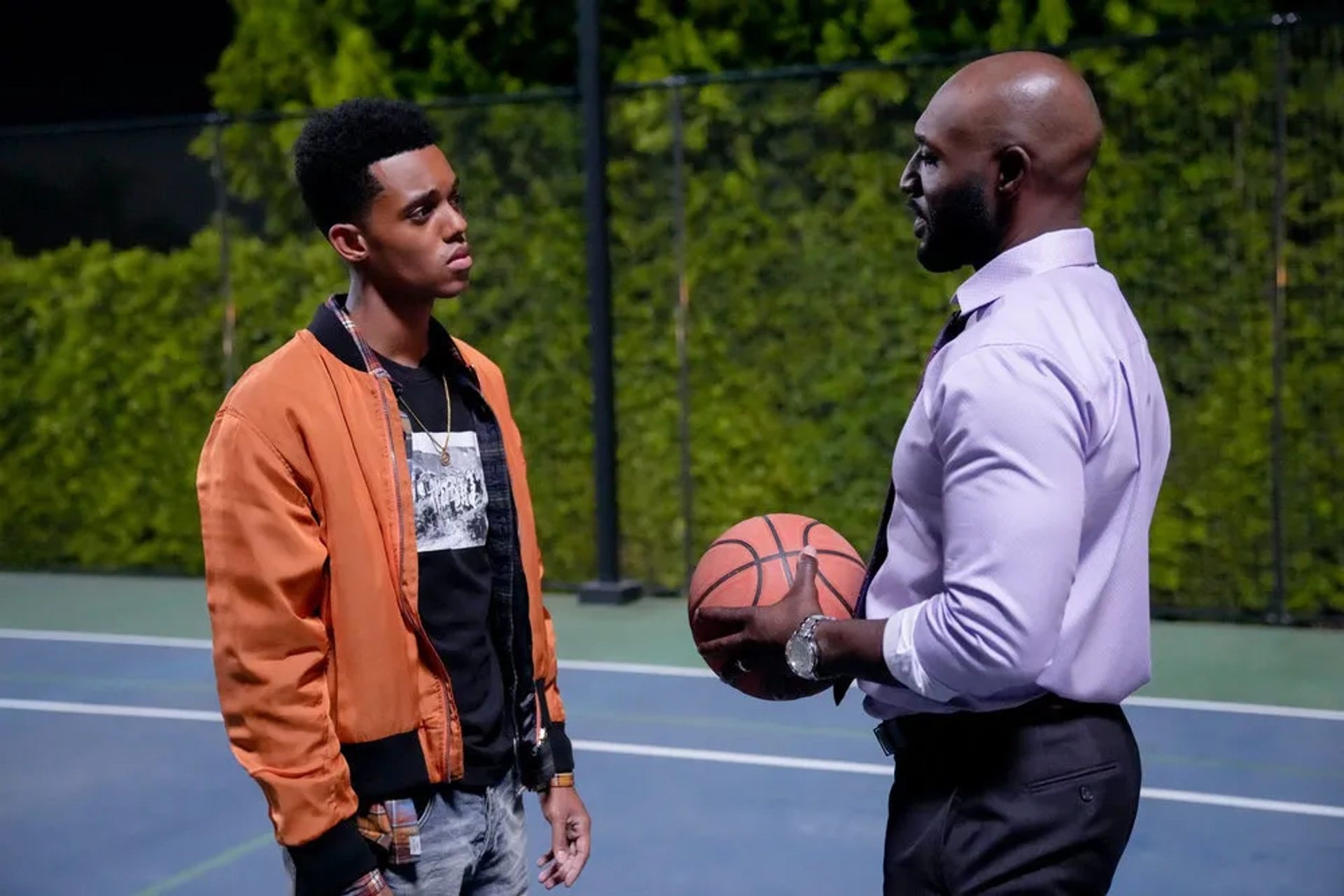 Adrian Holmes, Jabari Banks, and Phillip Banks in Bel-Air (2022)