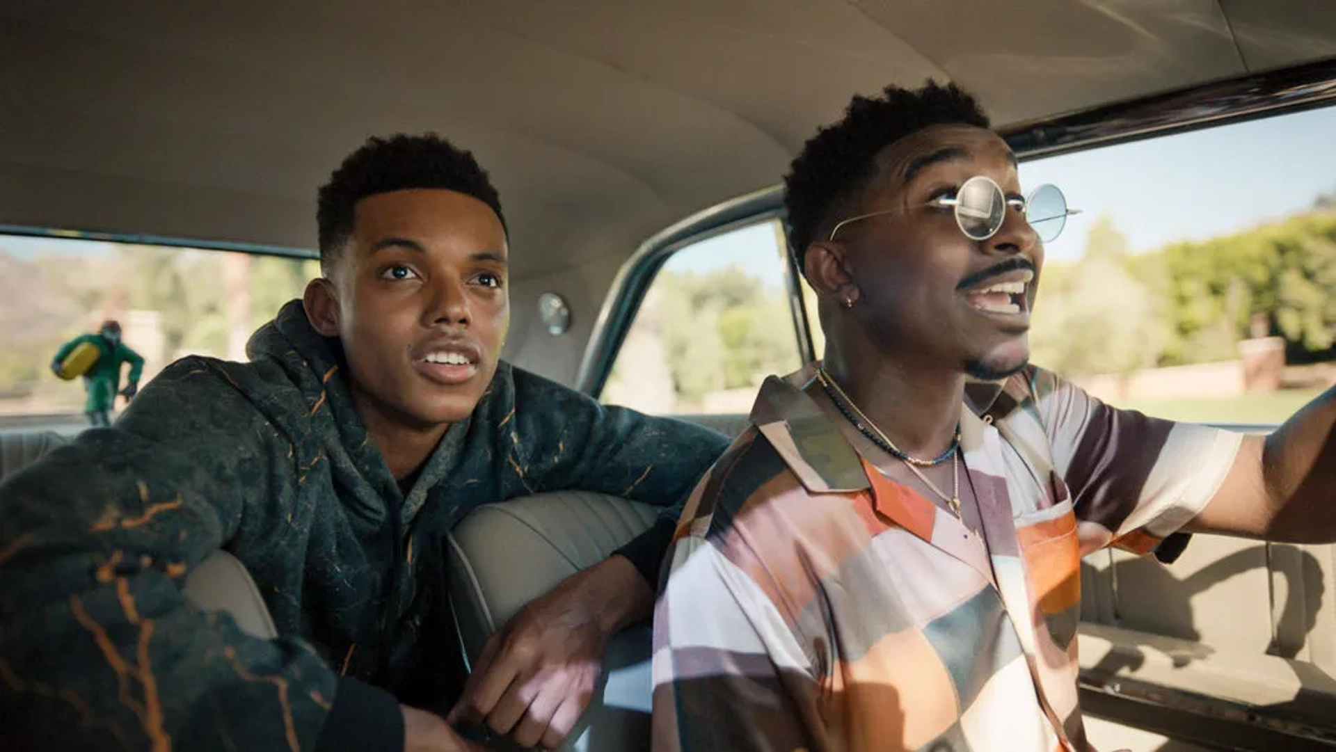 Jabari Banks and Jordan L. Jones in Bel-Air (2022)