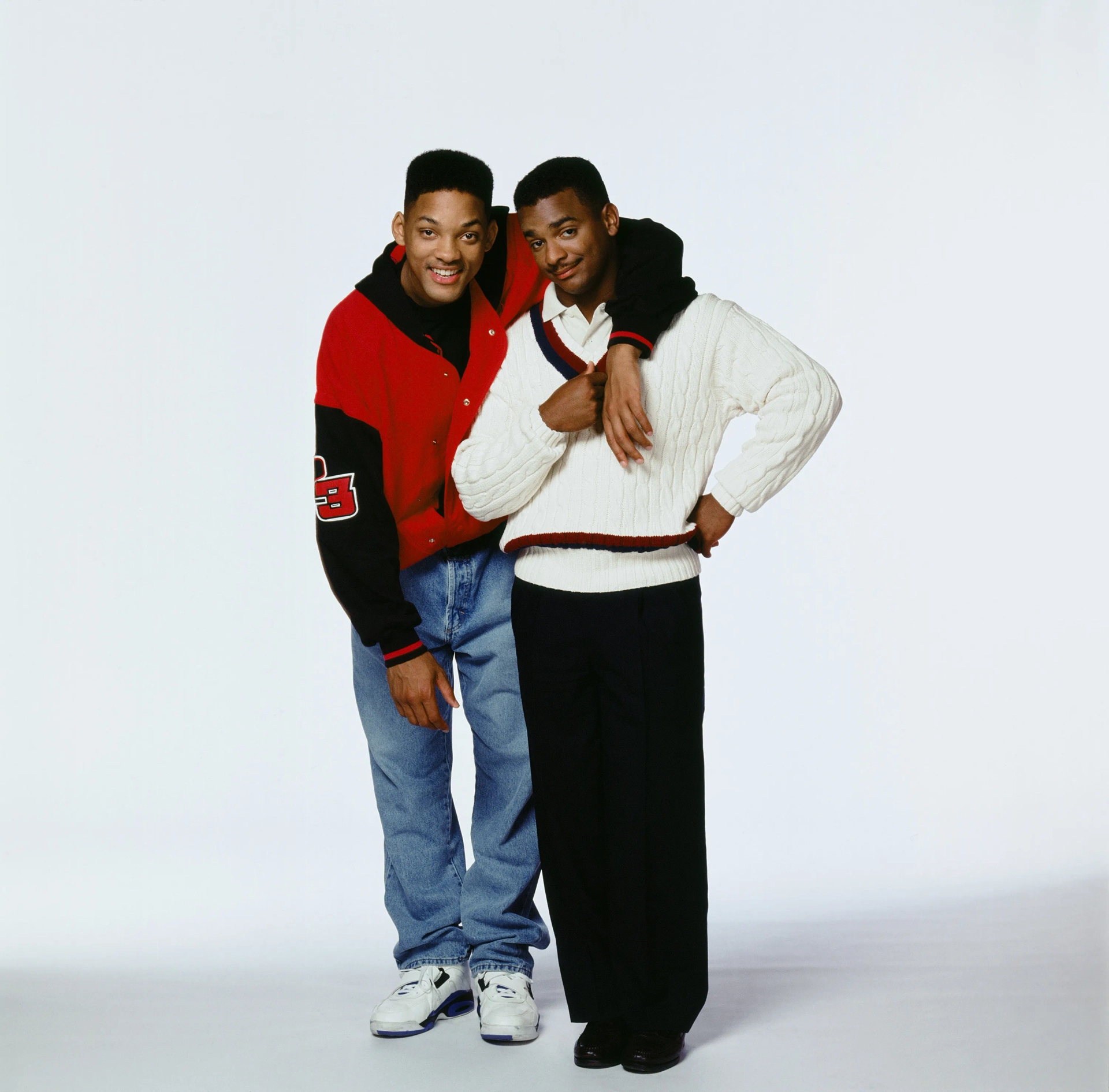 Will Smith and Alfonso Ribeiro at an event for The Fresh Prince of Bel-Air (1990)