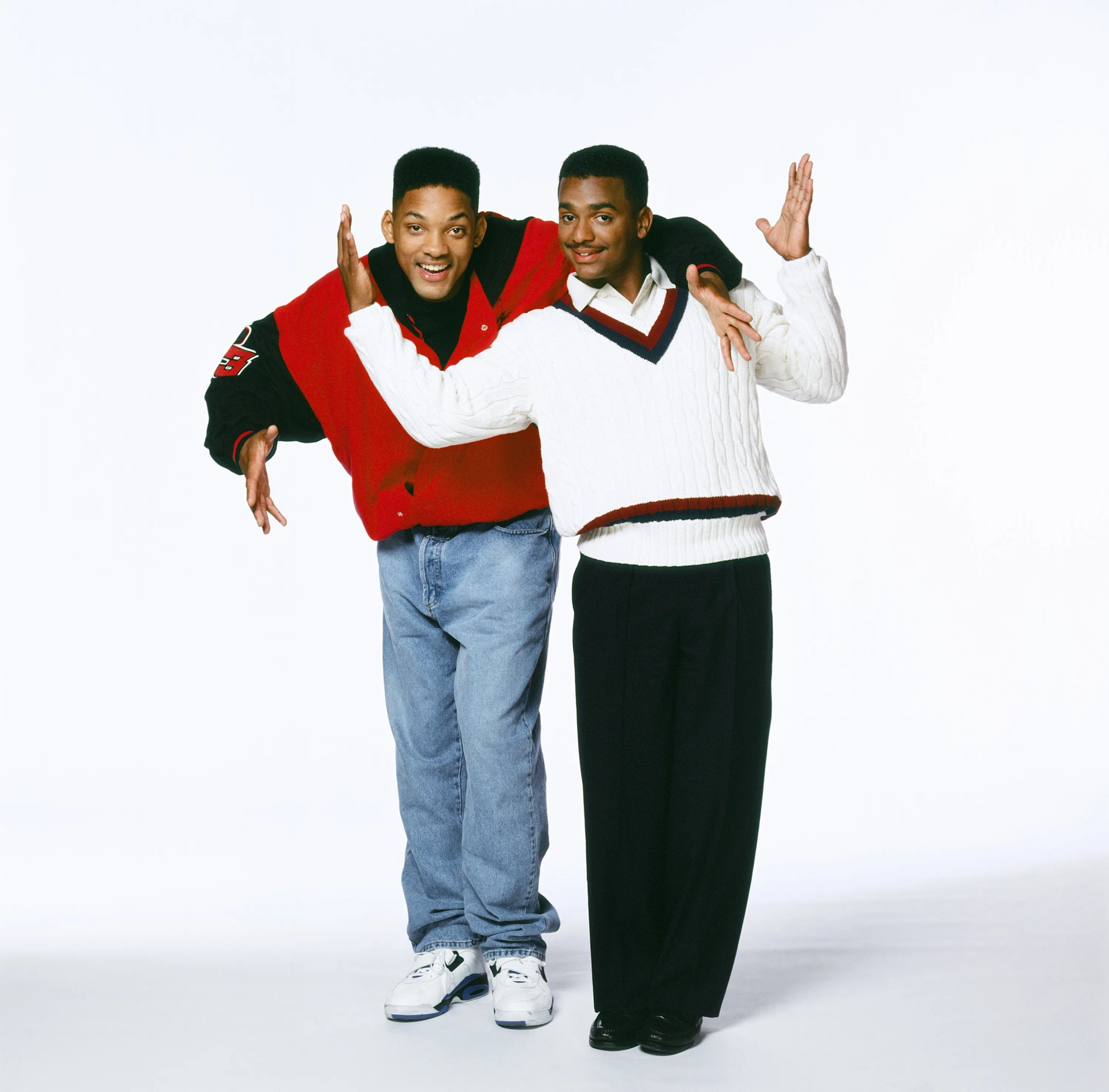 Will Smith and Alfonso Ribeiro at an event for The Fresh Prince of Bel-Air (1990)