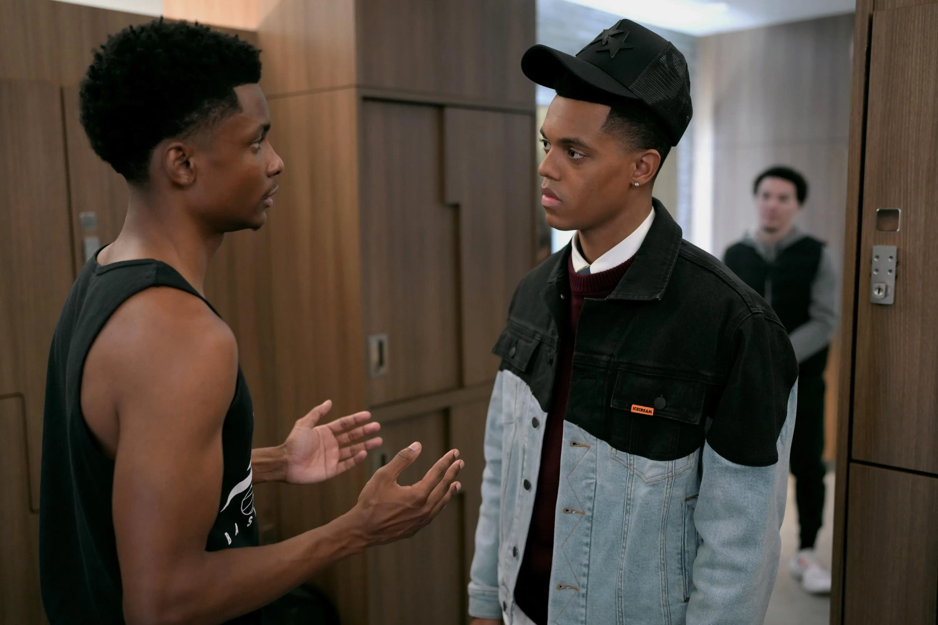 BEL-AIR -- "Just Like Old Times" Episode 209 -- Pictured: Jabari Banks as Will -- (Photo by: Travis Ellison/PEACOCK)