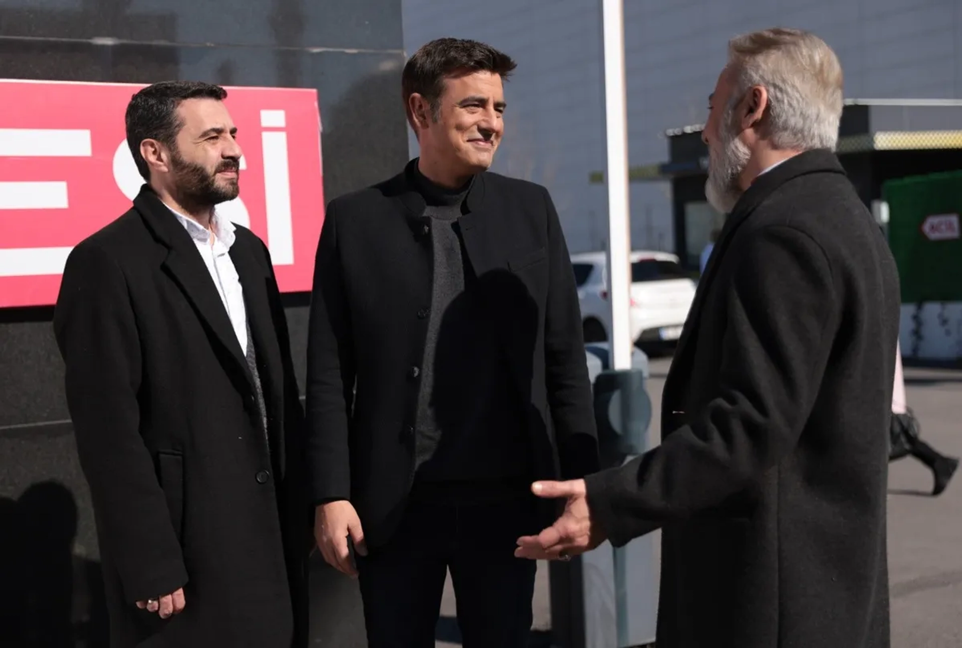 Tayanç Ayaydin, Baris Falay, and Onur Bilge in Ömer (2023)