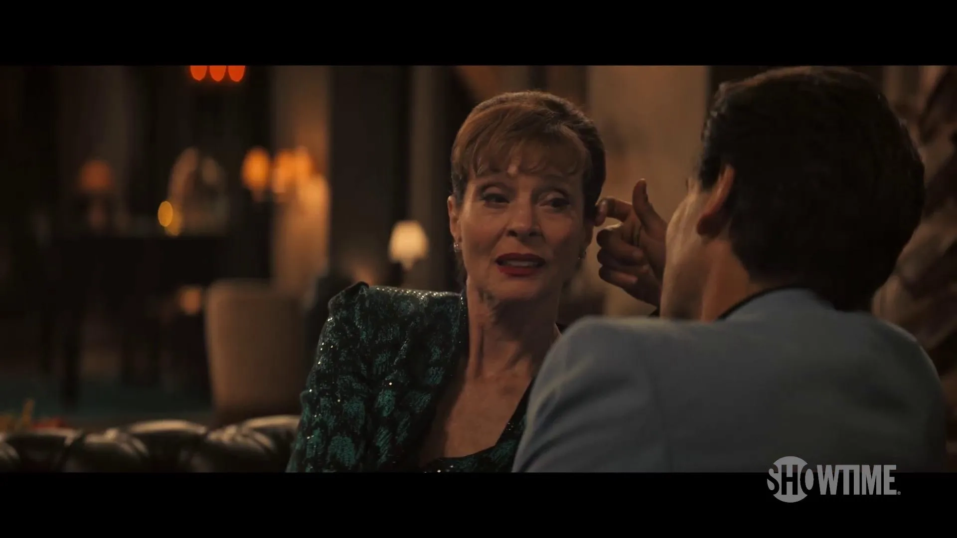 Leigh Taylor-Young and Jon Bernthal in American Gigolo (2022)