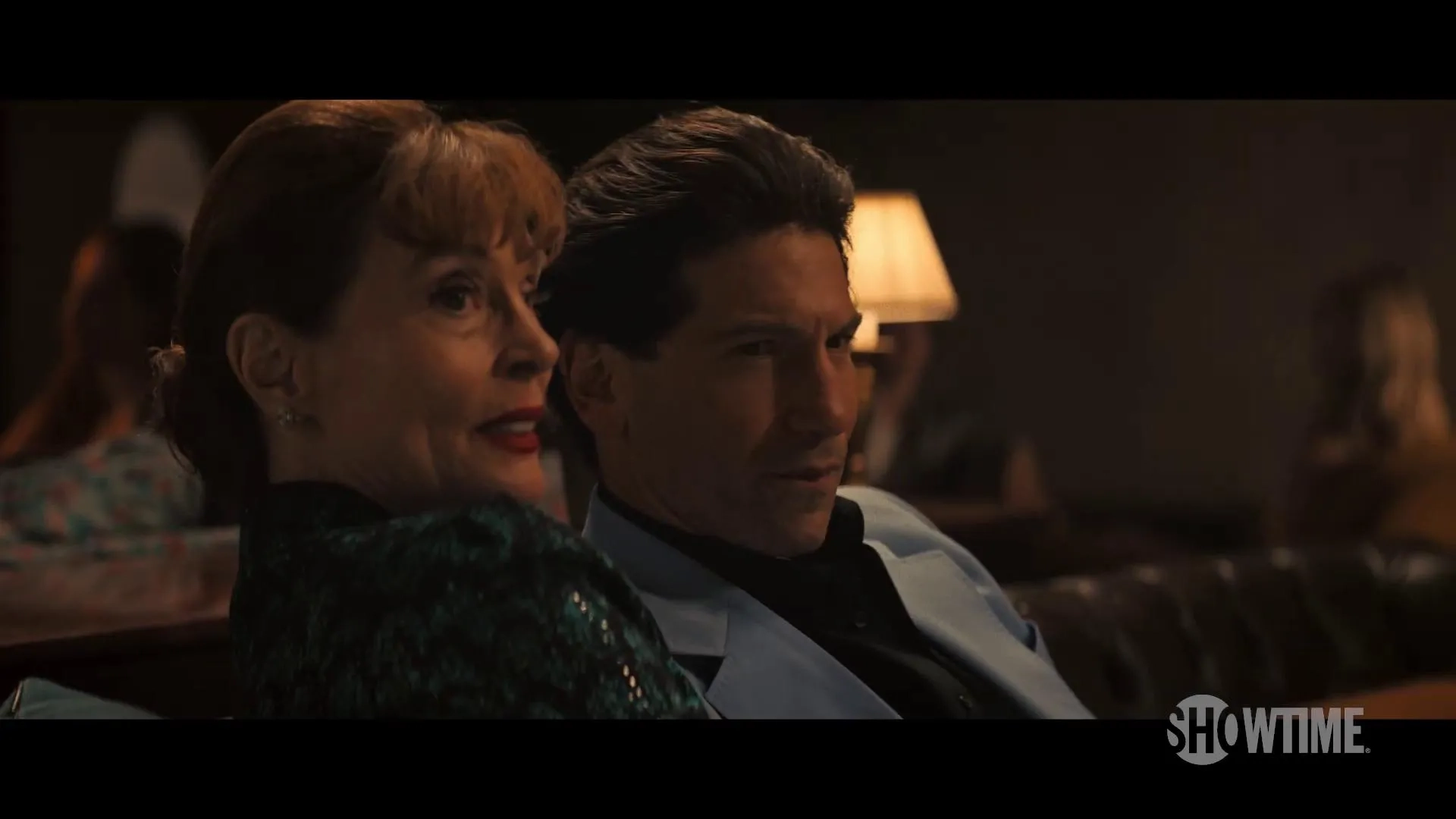 Leigh Taylor-Young and Jon Bernthal in American Gigolo (2022)