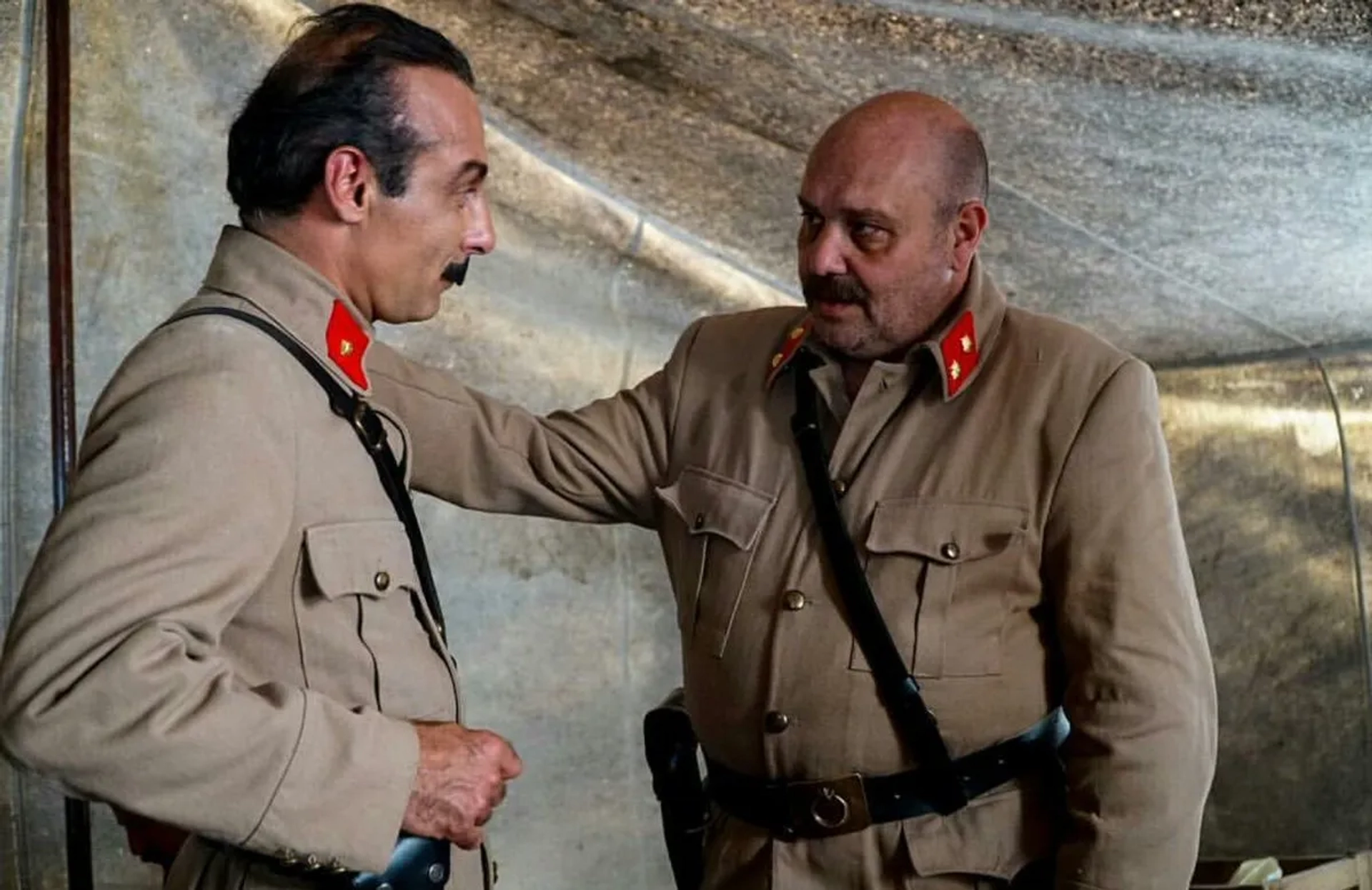 Ahmet Saraçoglu and Ahmet Mümtaz Taylan in Wounded Love (2016)