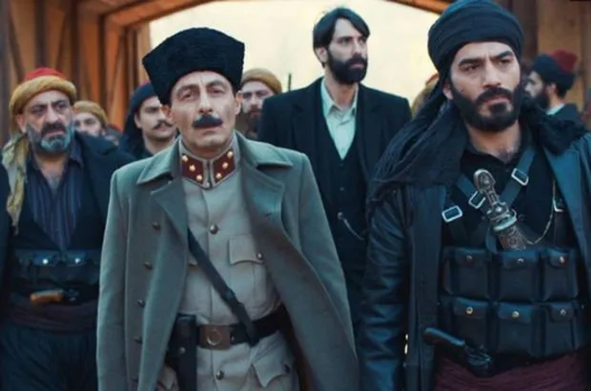 Can Kahraman, Ahmet Saraçoglu, Ufuk Bayraktar, and Safak Baskaya in Wounded Love (2016)